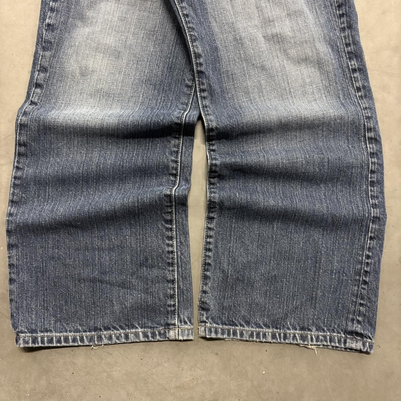 Apt. 9 Crazy Vintage Y2K/2000s Baggy Wideleg Apt9 Dark Wash Skater Streetwear Denim Jeans! Size US 36 / EU 52 - 5 Thumbnail