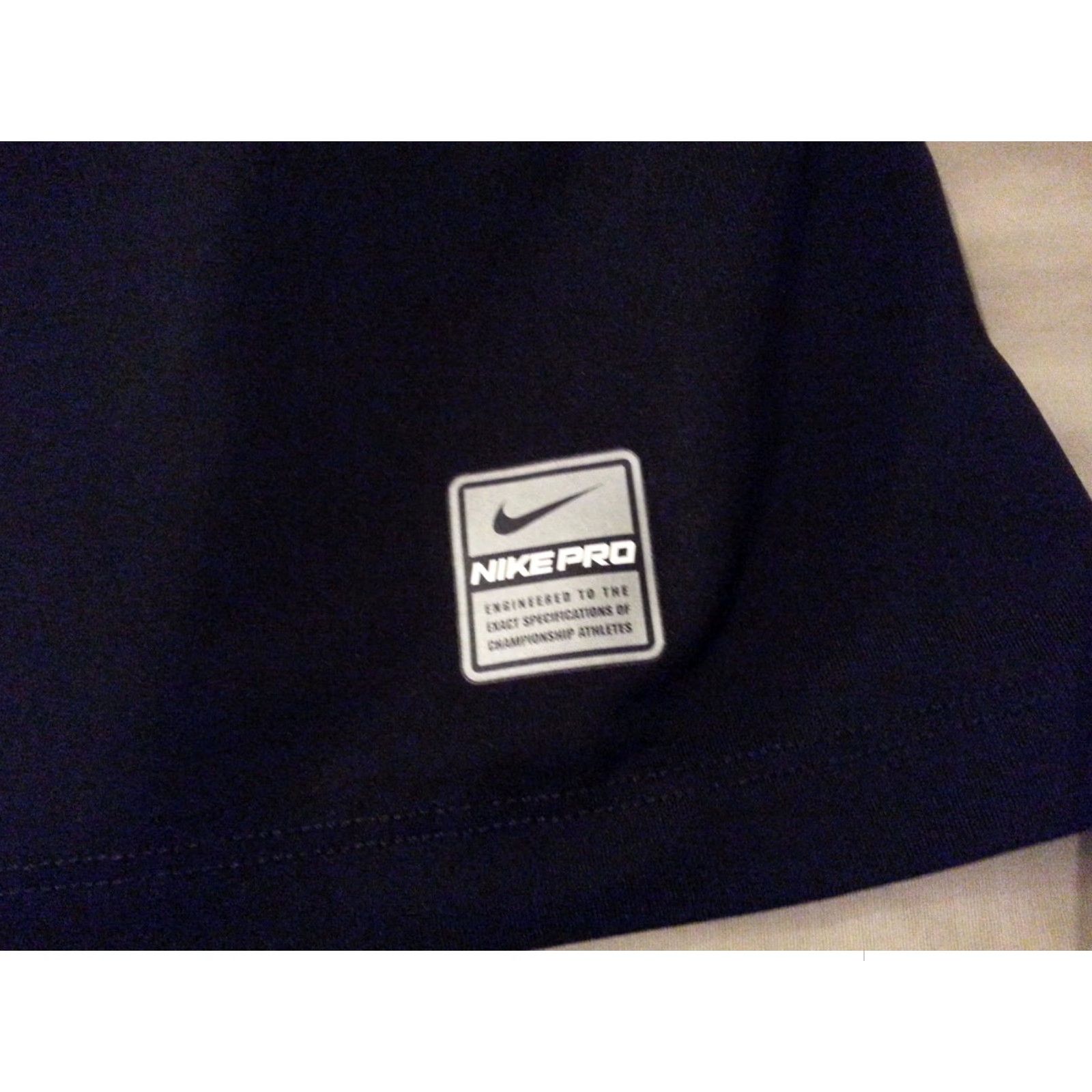 Nike Womens Nike Shirt S Small Black Athletic Shirt Womens Small Nike Black Athletic Shirts & Tops Mens? Size S / US 4 / IT 40 - 3 Thumbnail