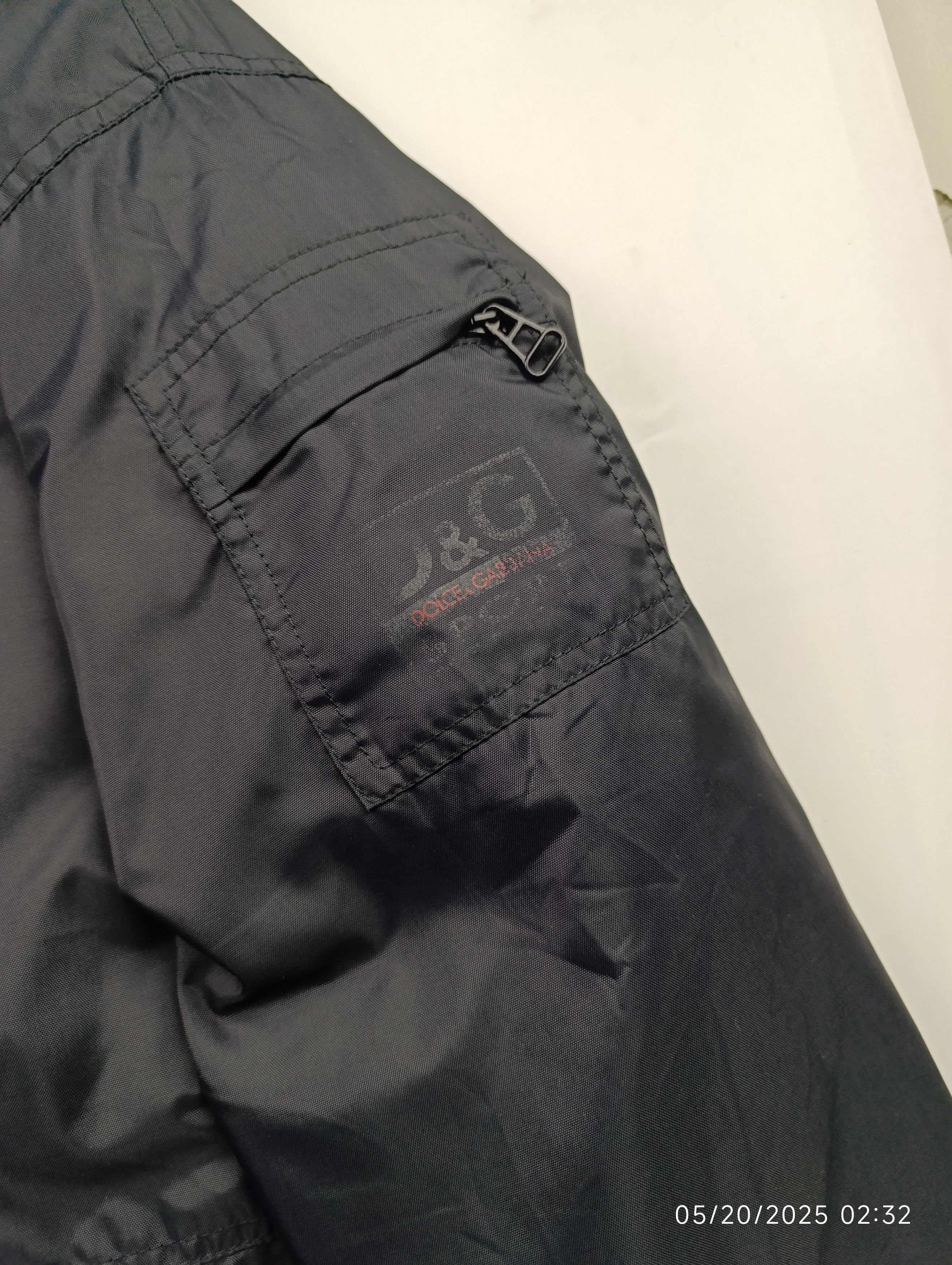 Dolce & Gabbana DOLCE AND GABBANA NYLON LONG JACKET DETACHABLE POCKET Size US L / EU 52-54 / 3 - 7 Thumbnail