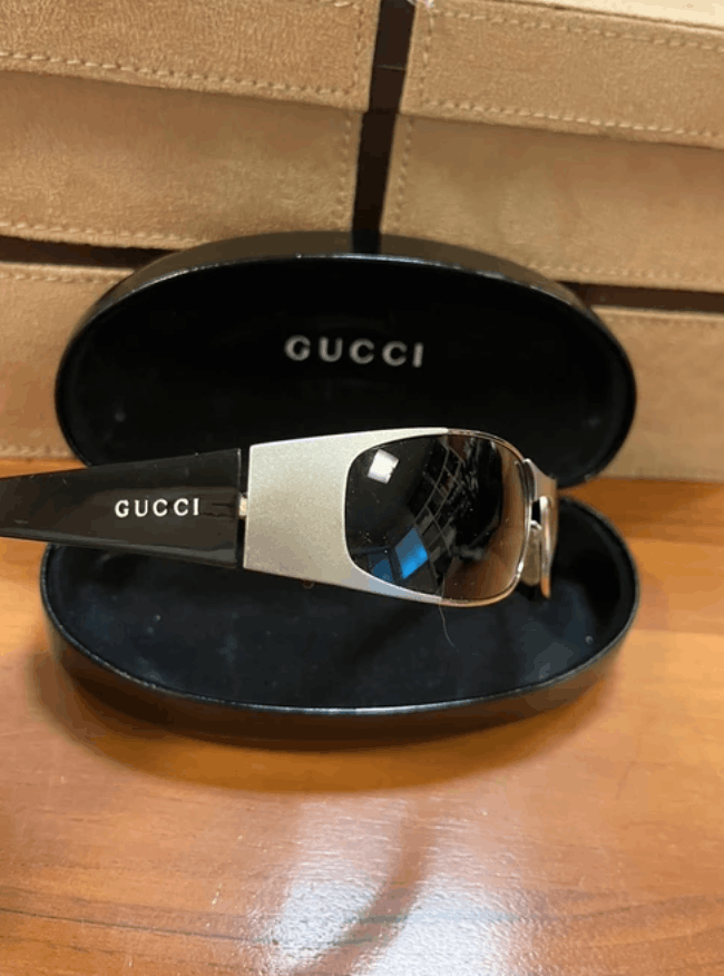 Gucci GUCCI Sunglasses GG2377 Shield Rimless 90s Wrap GG1188 Size ONE SIZE - 1 Thumbnail
