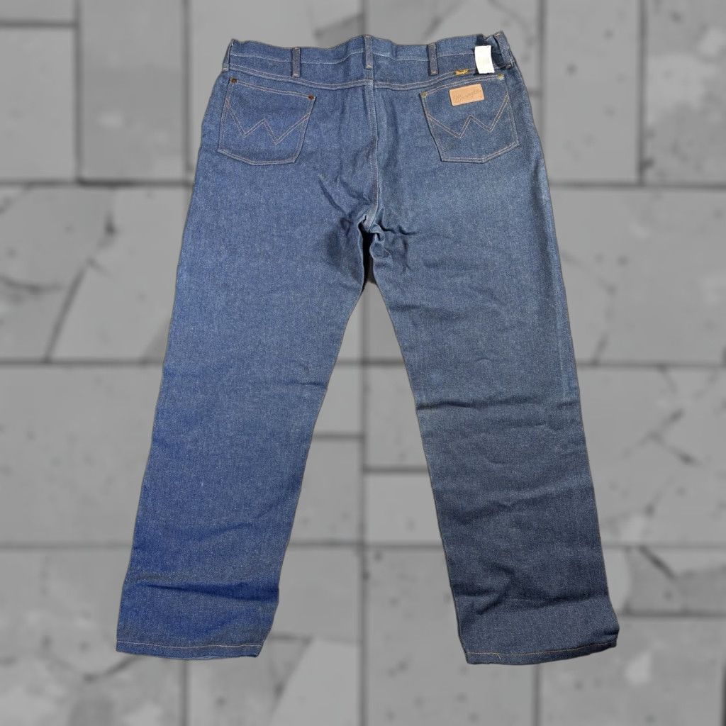 VINTAGE Wrangler Cowboy Cut Jeans Mens 44x30 Blue 31MWZ Denim USA