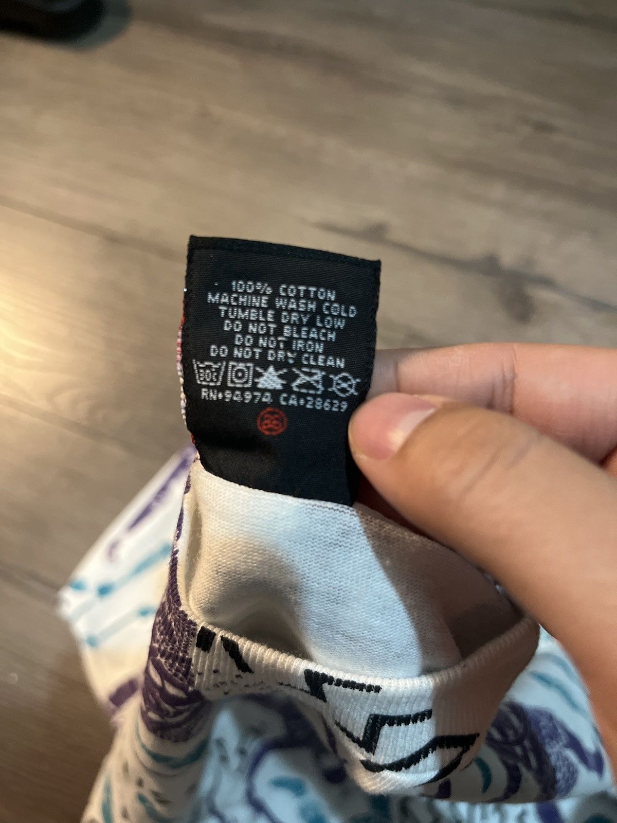 Stussy white Will Sweeney Stussy AOP Size US L / EU 52-54 / 3 - 6 Thumbnail