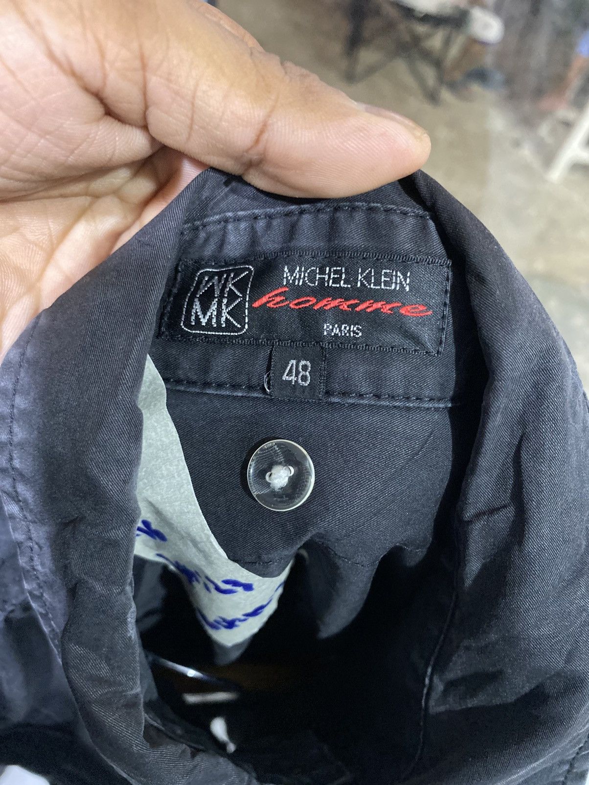 Michel Klein MICHEL KLEIN HOMME BLACK JACKET Size US M / EU 48-50 / 2 - 2 Thumbnail