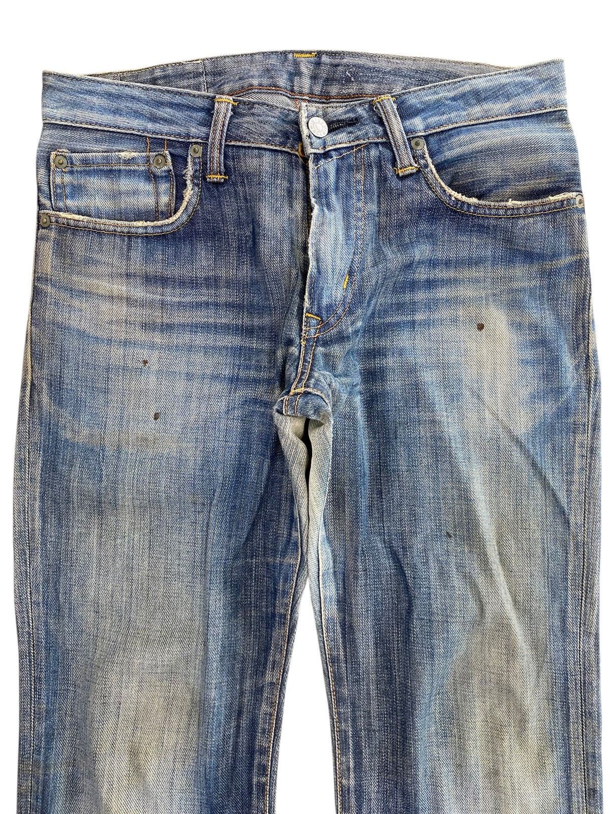 Edwin Edwin Faded Wash Style Wide Flare Jeans Size US 31 - 2 Thumbnail