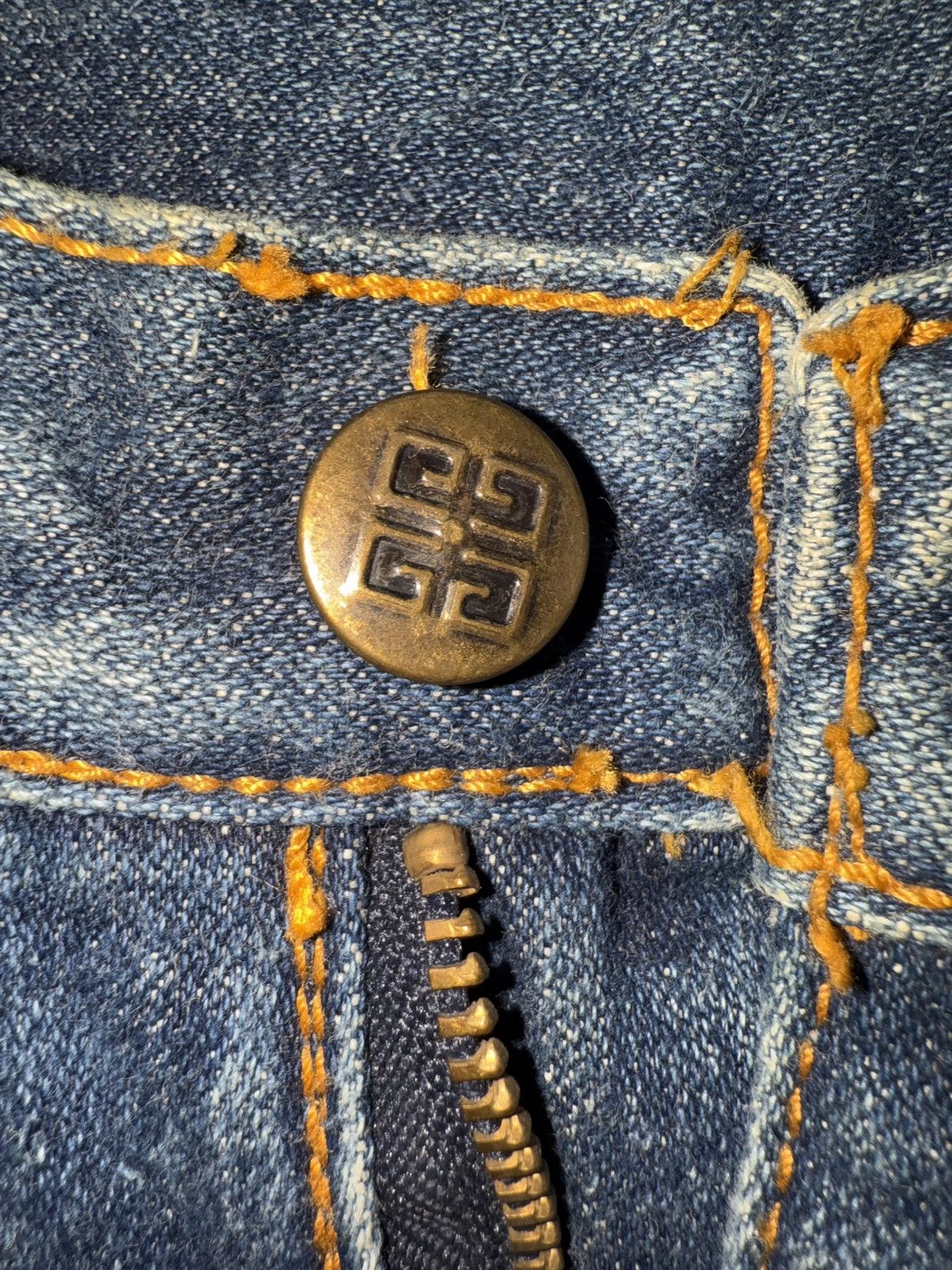 Givenchy Vintage Givenchy Flare Denim Jeans - Size 29 - Rare Size 29" - 5 Thumbnail