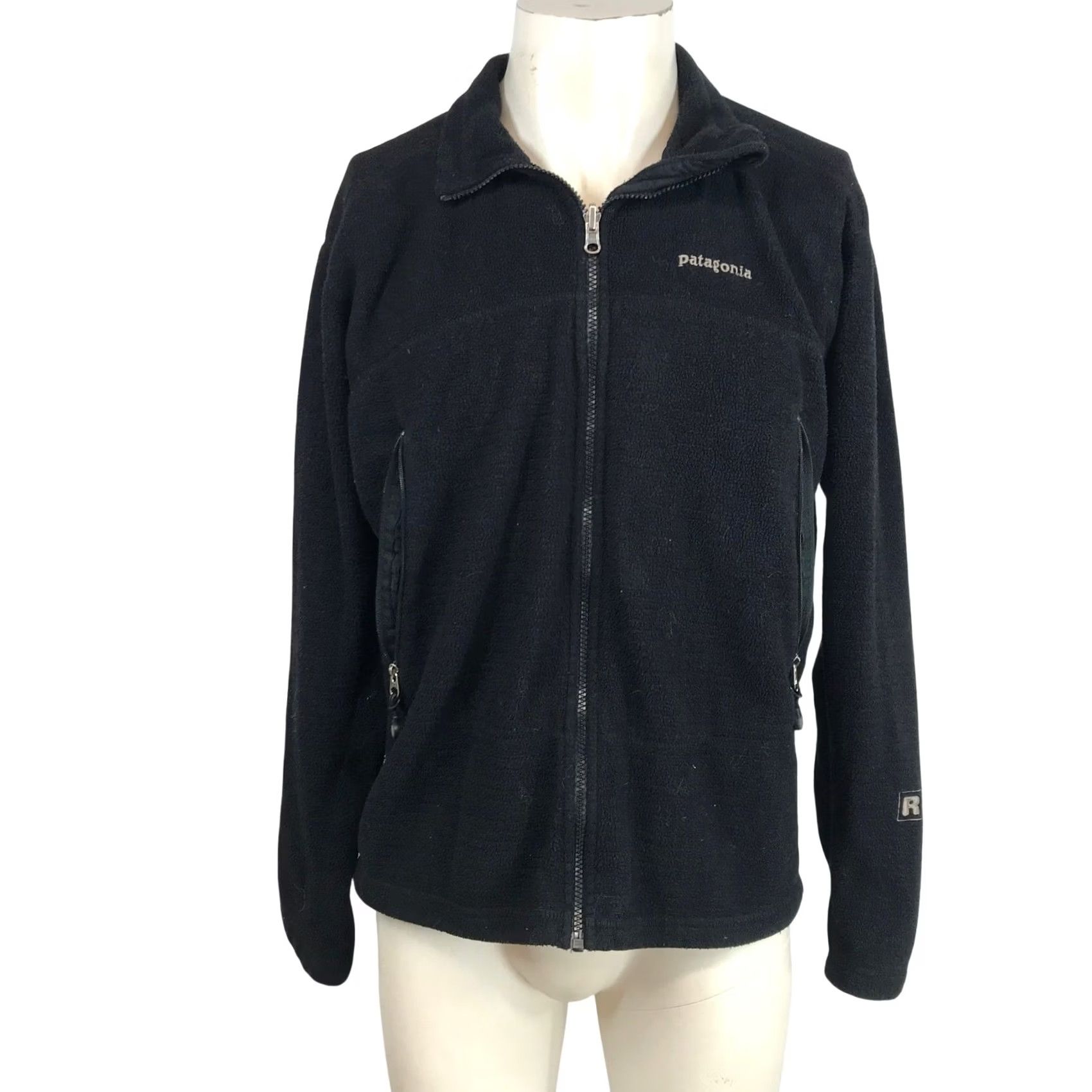 Patagonia Patagonia Regulator R Fleece Jacket Mens Black Full Zip Outdoor Hiking Mid Layer Jacket Size US M / EU 48-50 / 2 - 2 Thumbnail
