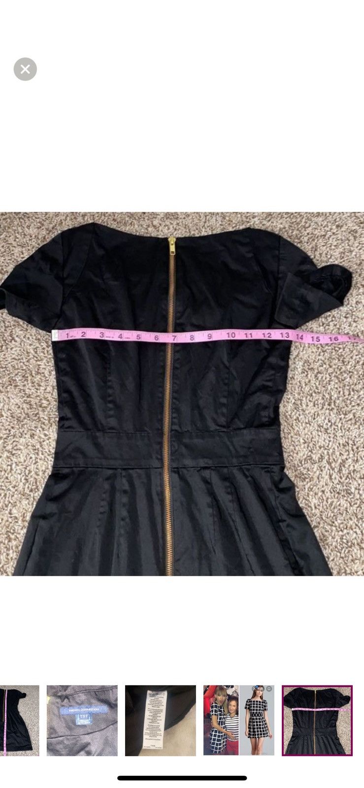 French Connection French connection black Ritchie dress size 0 Size XS / US 0-2 / IT 36-38 - 8 Thumbnail