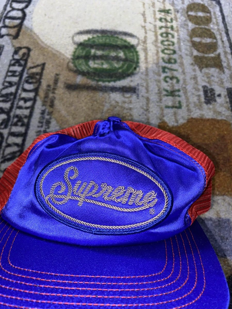 帽子 Supreme Silk Mesh Back 5-Panel Supreme Silk Mesh Back 5-Panel (SS22) - $48