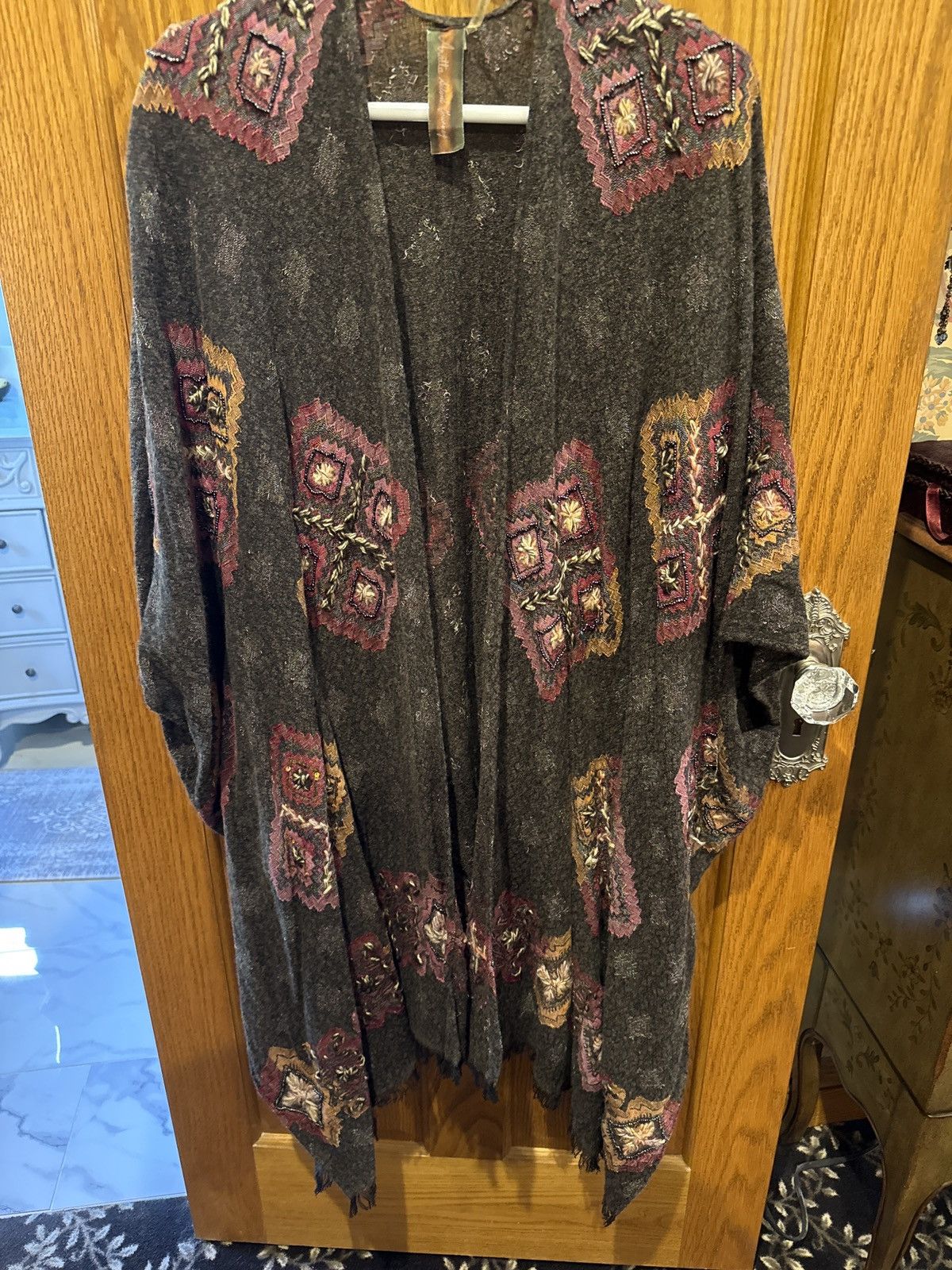 Other Aratta silent journey charcoal kimono Size ONE SIZE - 1 Thumbnail