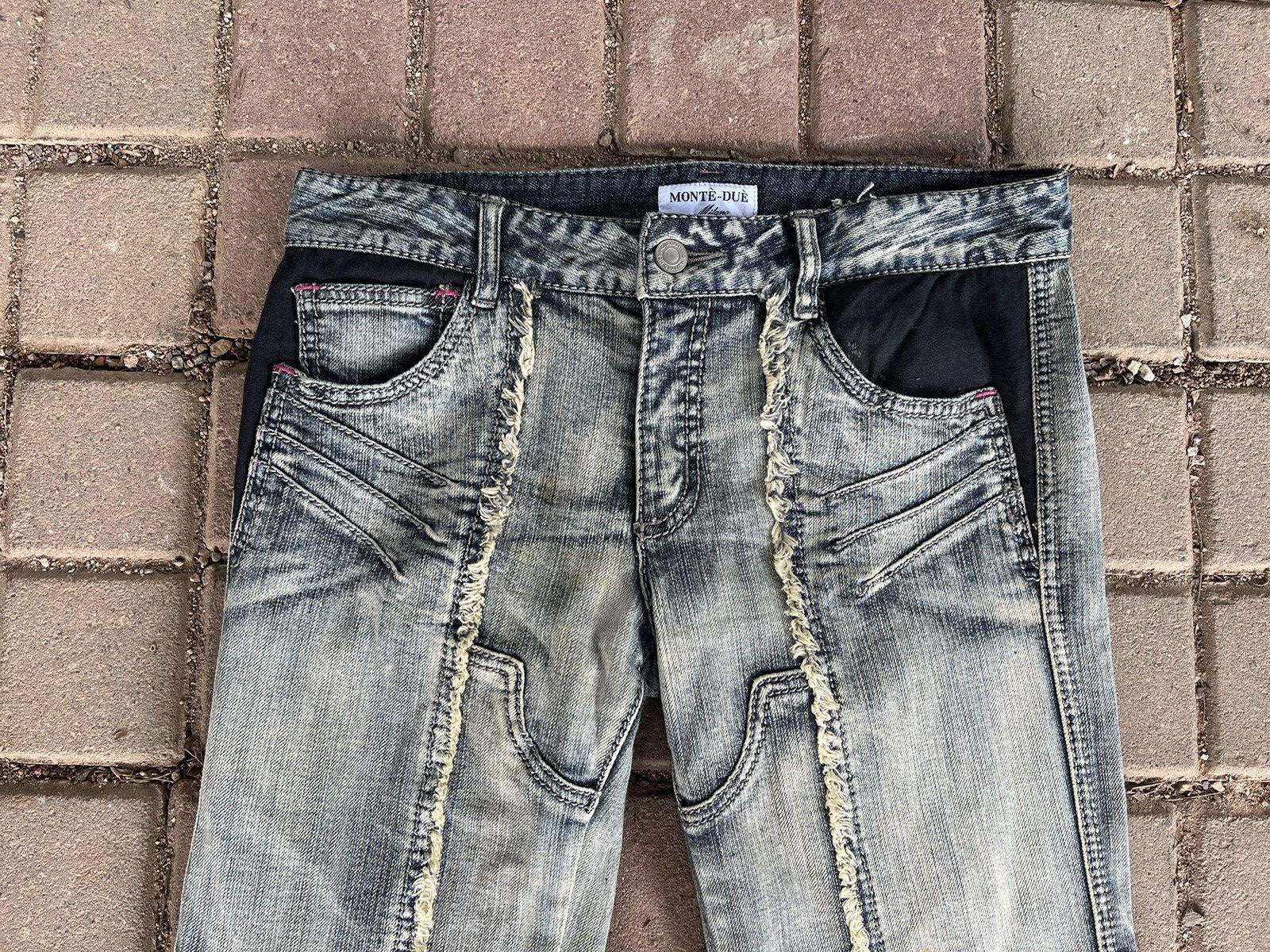 If Six Was Nine 💥Vintage Monte Due Cowboy Denim Size US 30 / EU 46 - 3 Thumbnail