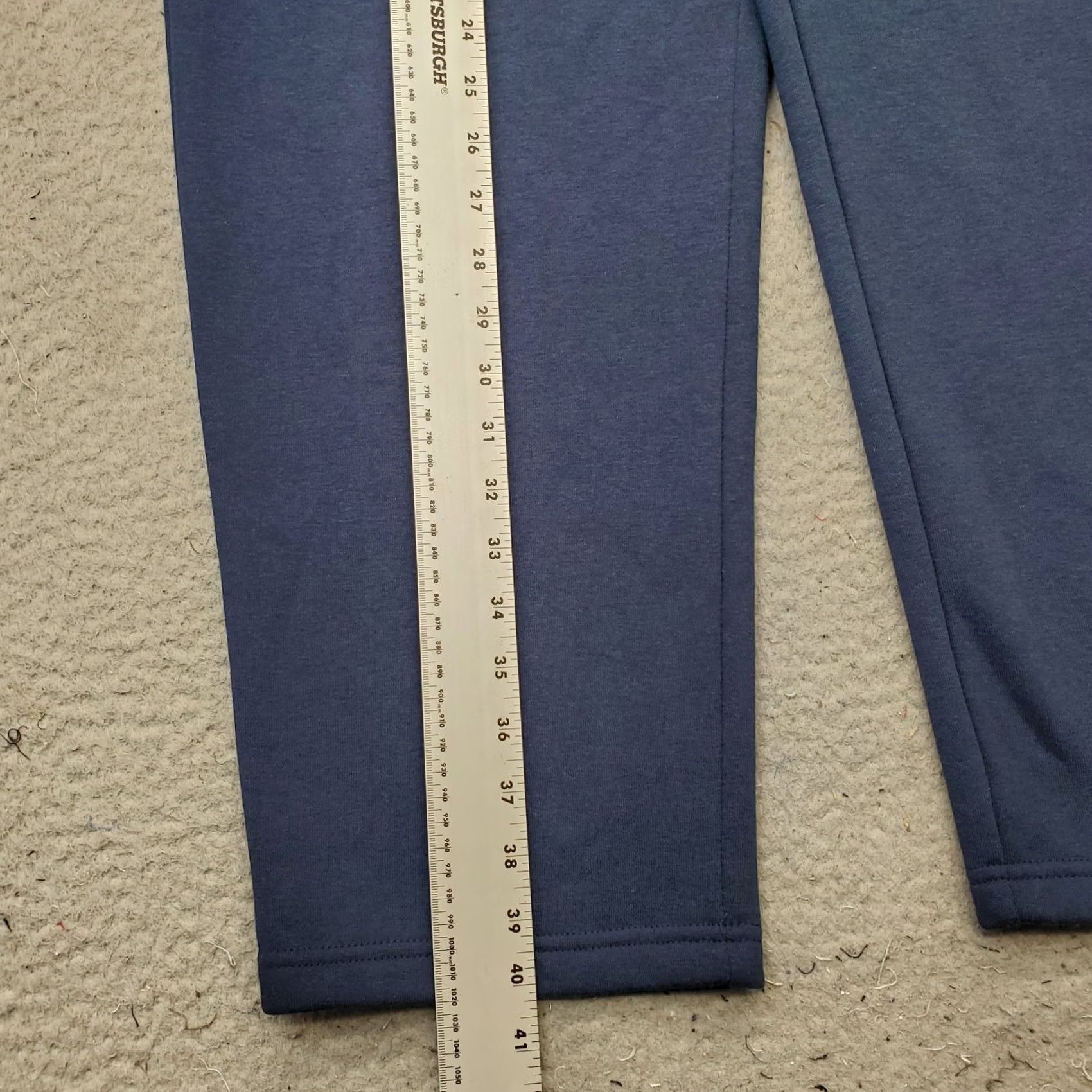 Vintage Hasting & Smith Sweatpants Womens XL Blue Comfort Straight Leg Elastic Waistband Size 40" / US 18 - 3 Thumbnail