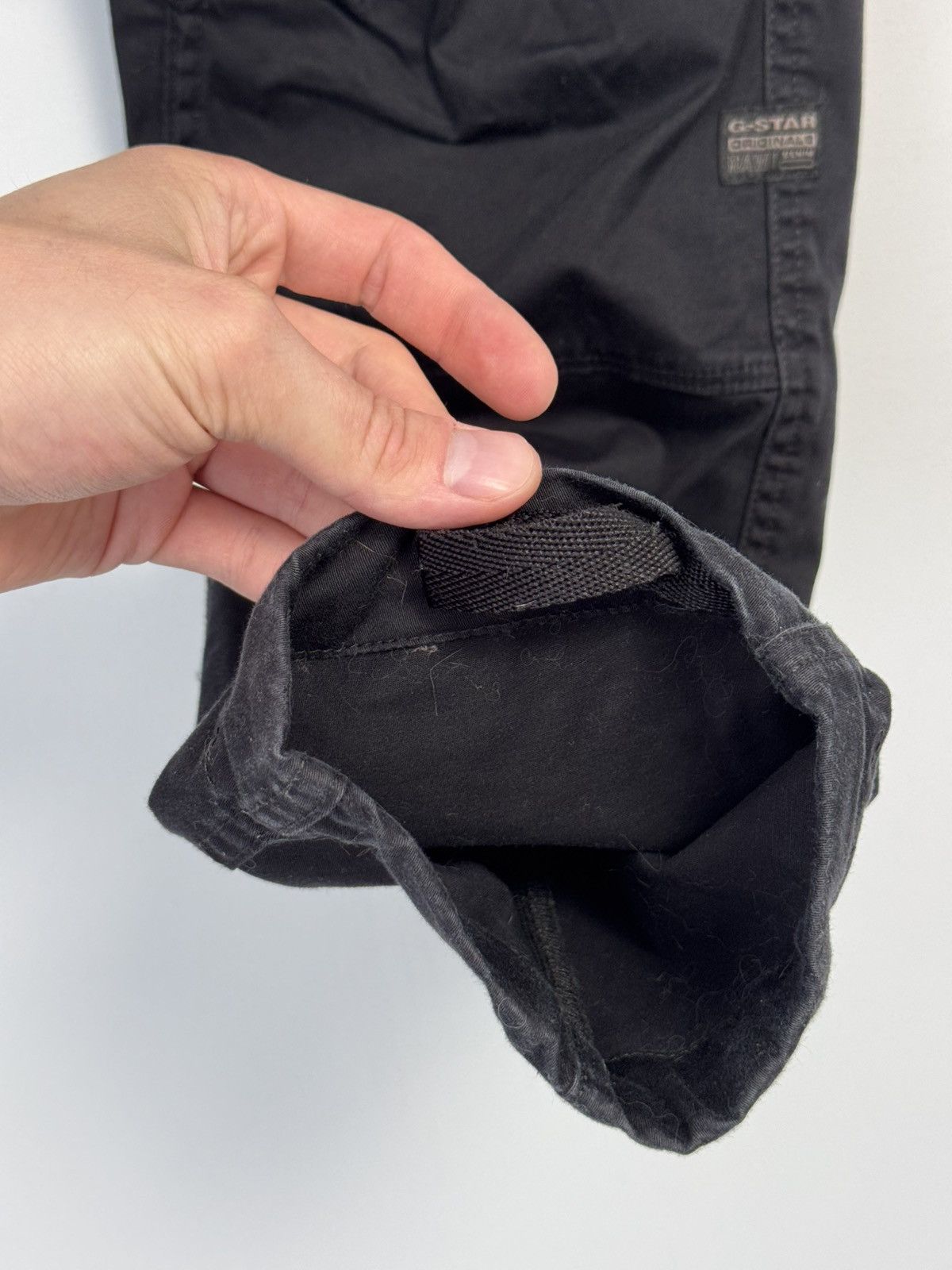 G-Star G-STAR RAW Black ROVIC SLIM Multipocket Cargo Pants Size W35 Size US 35 - 10 Thumbnail