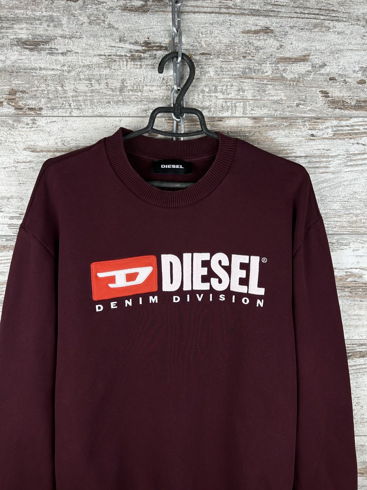 Diesel × Vintage Mens Vintage Diesel Sweatshirt dragon logo y2k tiger rare OG Size US M / EU 48-50 / 2 - 3 Thumbnail