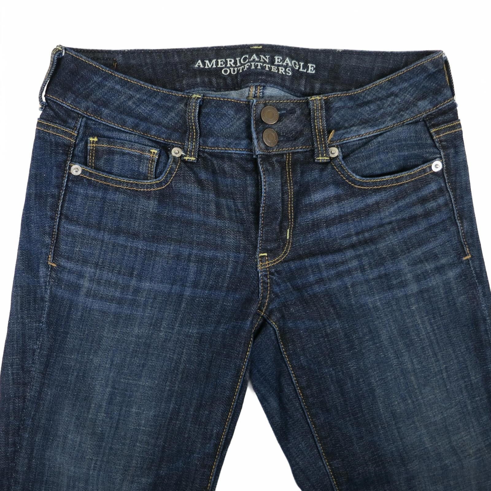 American Eagle Outfitters American Eagle Artist Crop Stretch Jeans Size 2 Regular Size 26" / US 2 / IT 38 - 2 Thumbnail