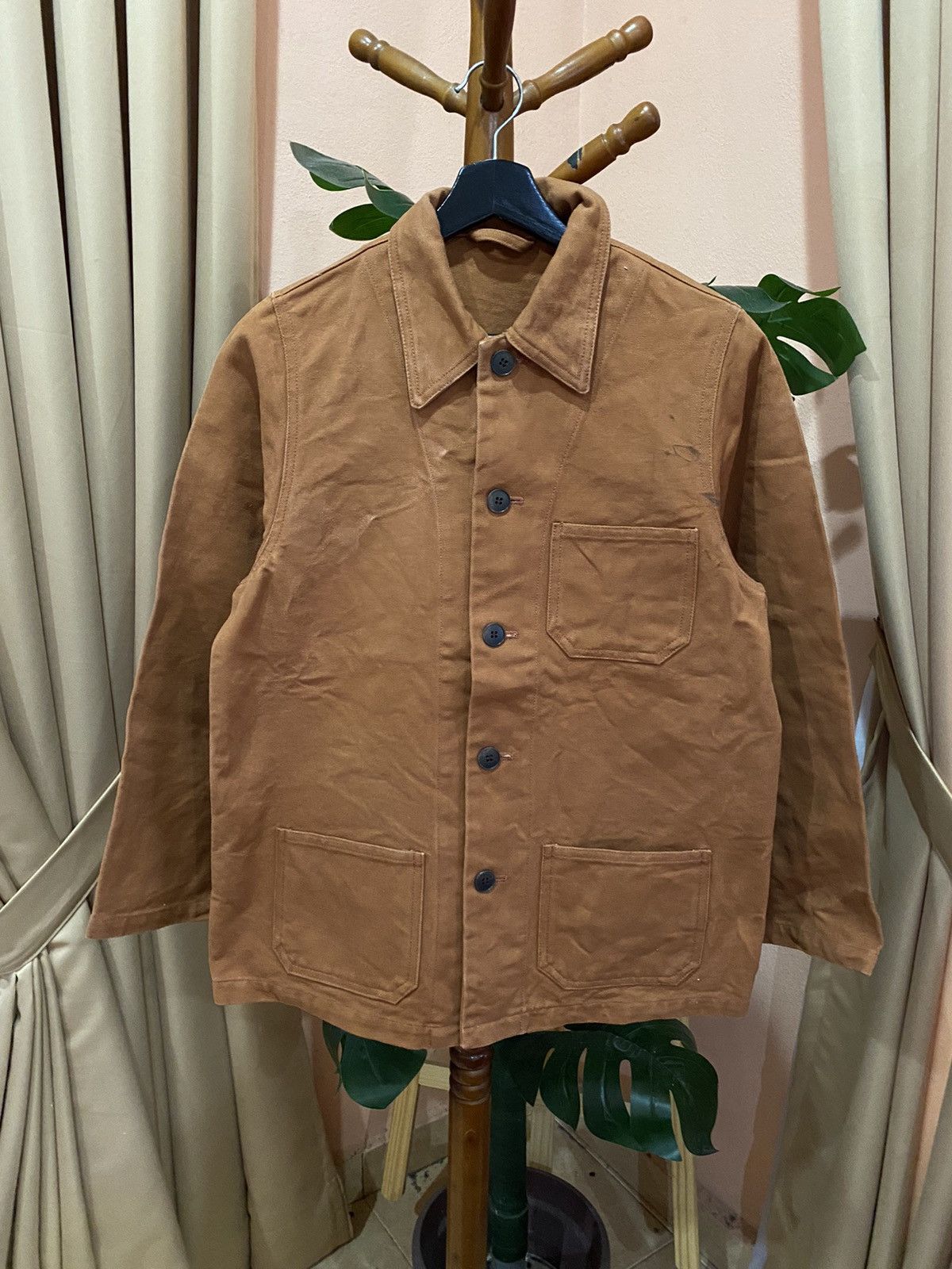 Other Cable Car Clothiers Vintage Brown Canvas Jacket Size US S / EU 44-46 / 1 - 1 Thumbnail