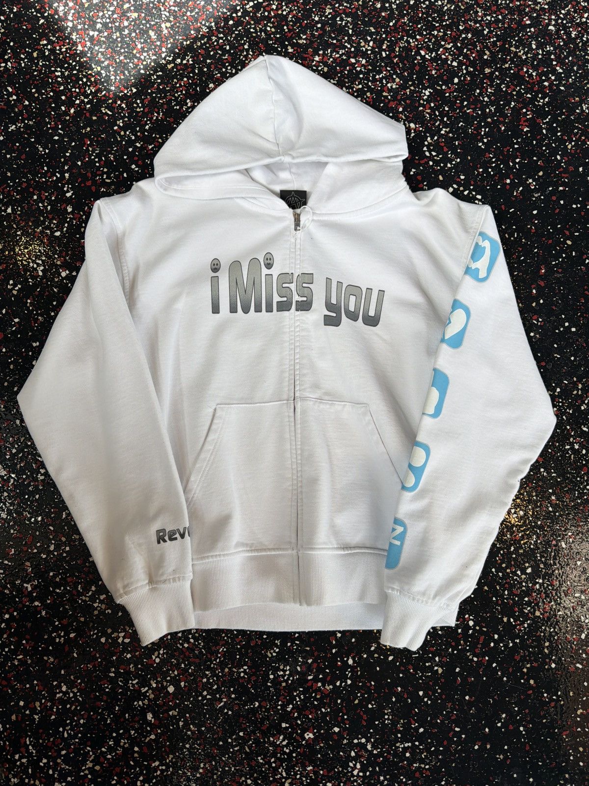 Revenge Revenge I Miss You Zip Hoodie Size US S / EU 44-46 / 1 - 1 Thumbnail