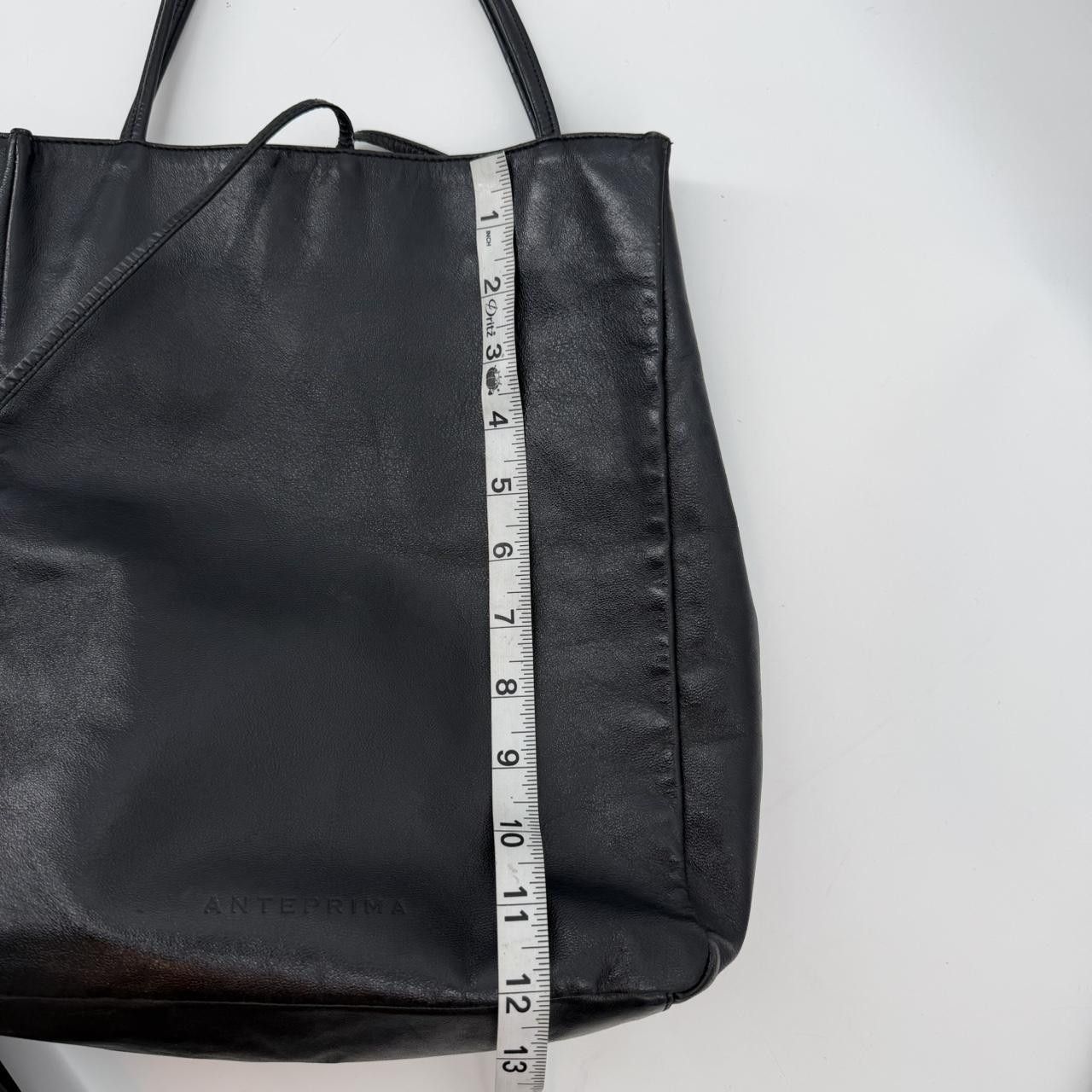 The Unbranded Brand Anteprima Milano Black Leather Tote 8031 Size ONE SIZE - 5 Thumbnail