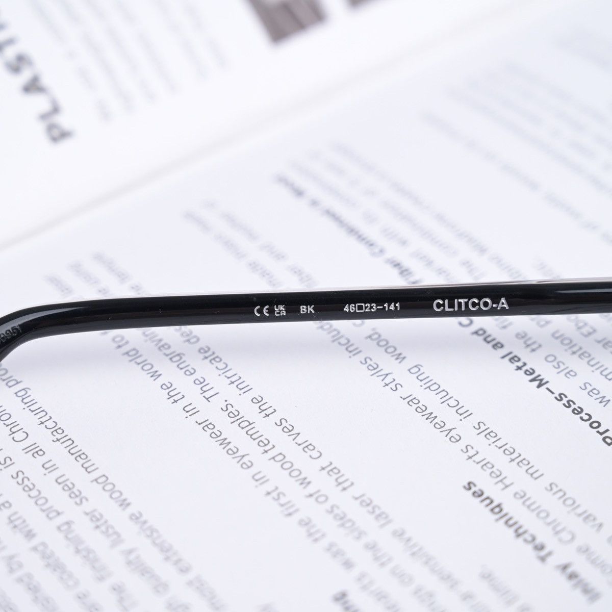 Chrome Hearts CHROME HEARTS CLITCO - A BLACK GLASSES Size ONE SIZE - 10 Thumbnail