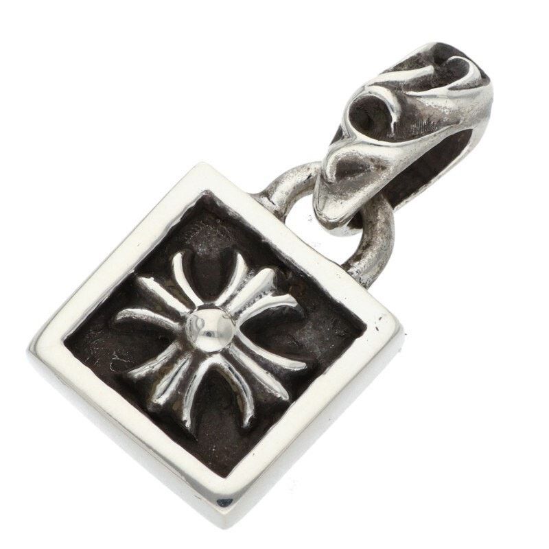 Chrome Hearts CH Plus Charm Silver Necklace