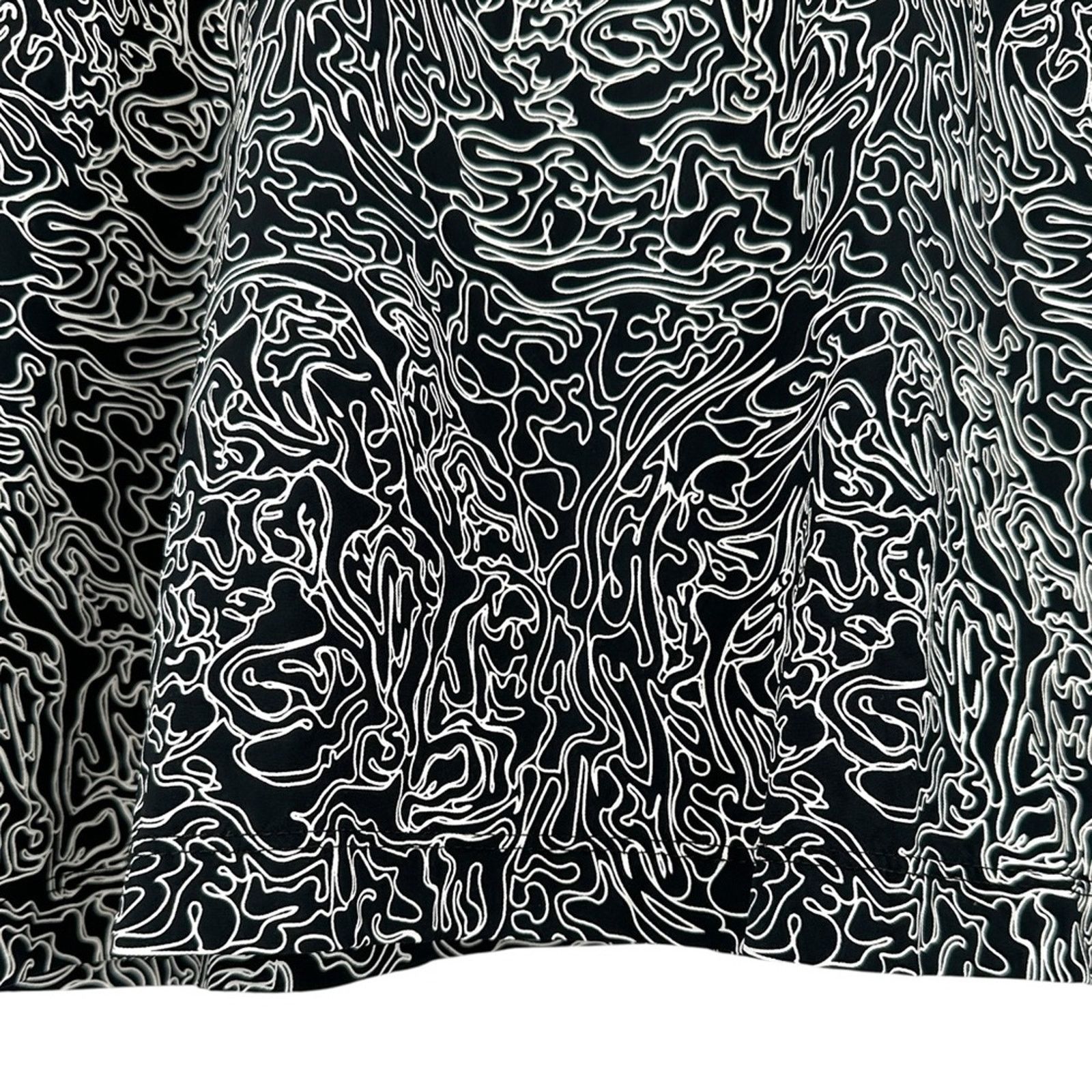 Opening Ceremony Black & White Bold Trippy Graphic Print T-Shirt Tee Size M / US 6-8 / IT 42-44 - 4 Thumbnail