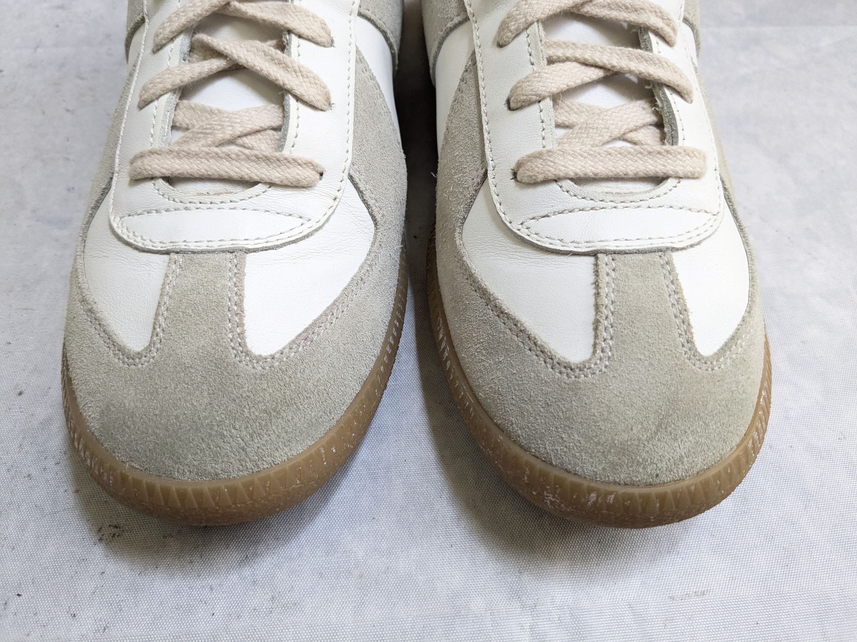 Maison Margiela Maison Margiela Replica GAT White Gray 7 40 Gum Low Size US 7 / EU 40 - 4 Thumbnail