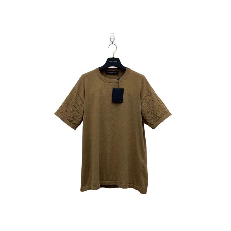 Louis Vuitton Louis Vuitton Embossed full print knit short sleeve Size US S / EU 44-46 / 1 - 3 Thumbnail