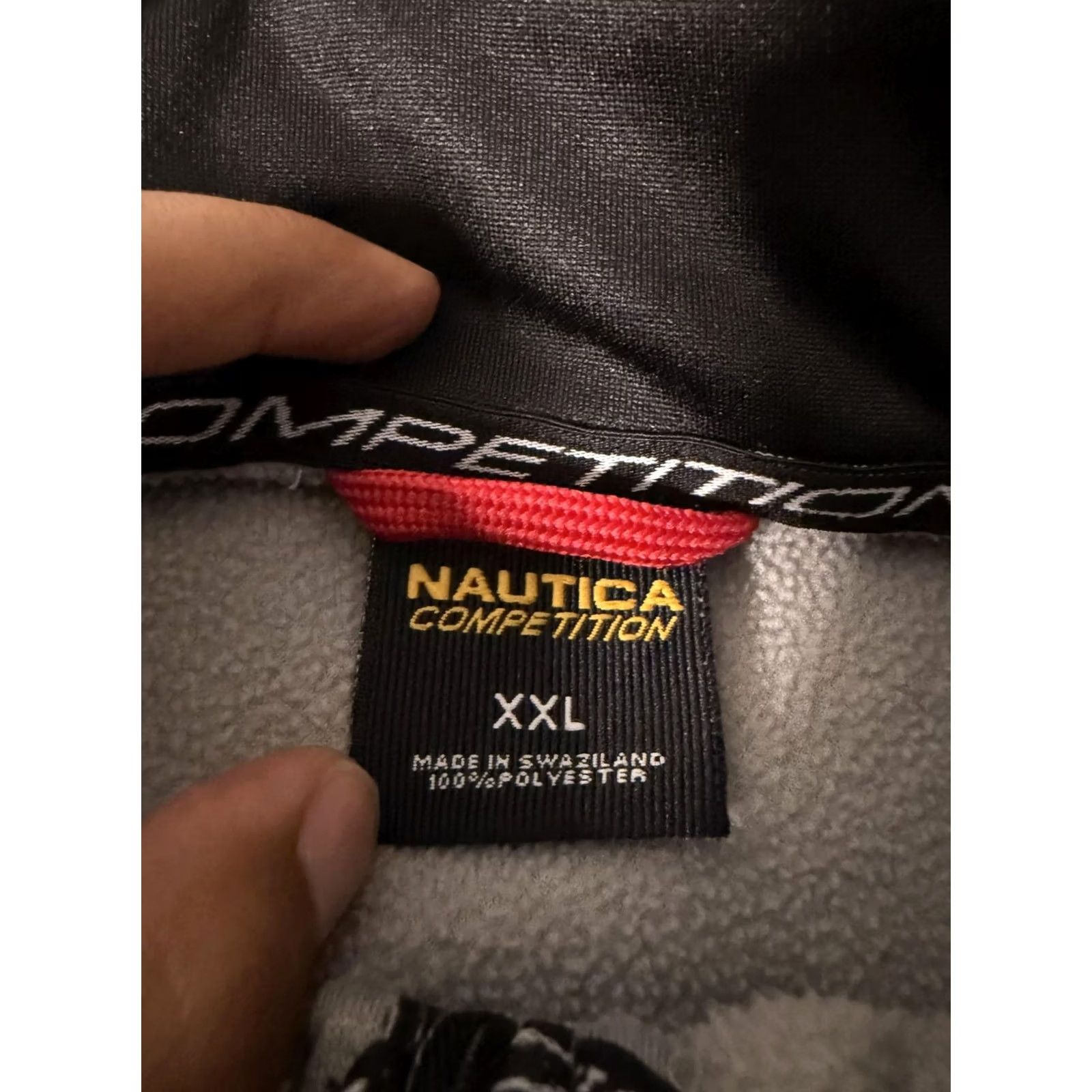 Nautica Nautica Competition Jacket Mens 2XL Gray Full Zip Softshell Lined Walking Jacket Mens 2XL Gray Full Zip Softshell Lined Pockets Size US XXL / EU 58 / 5 - 6 Thumbnail