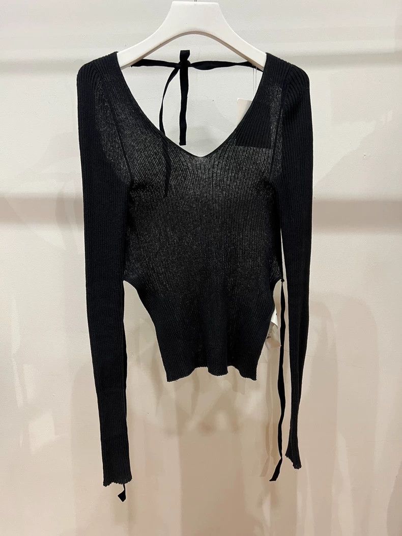 Maison Margiela Maison Margiela Super backless, thin knit sweater Size XS / US 0-2 / IT 36-38 - 6 Thumbnail