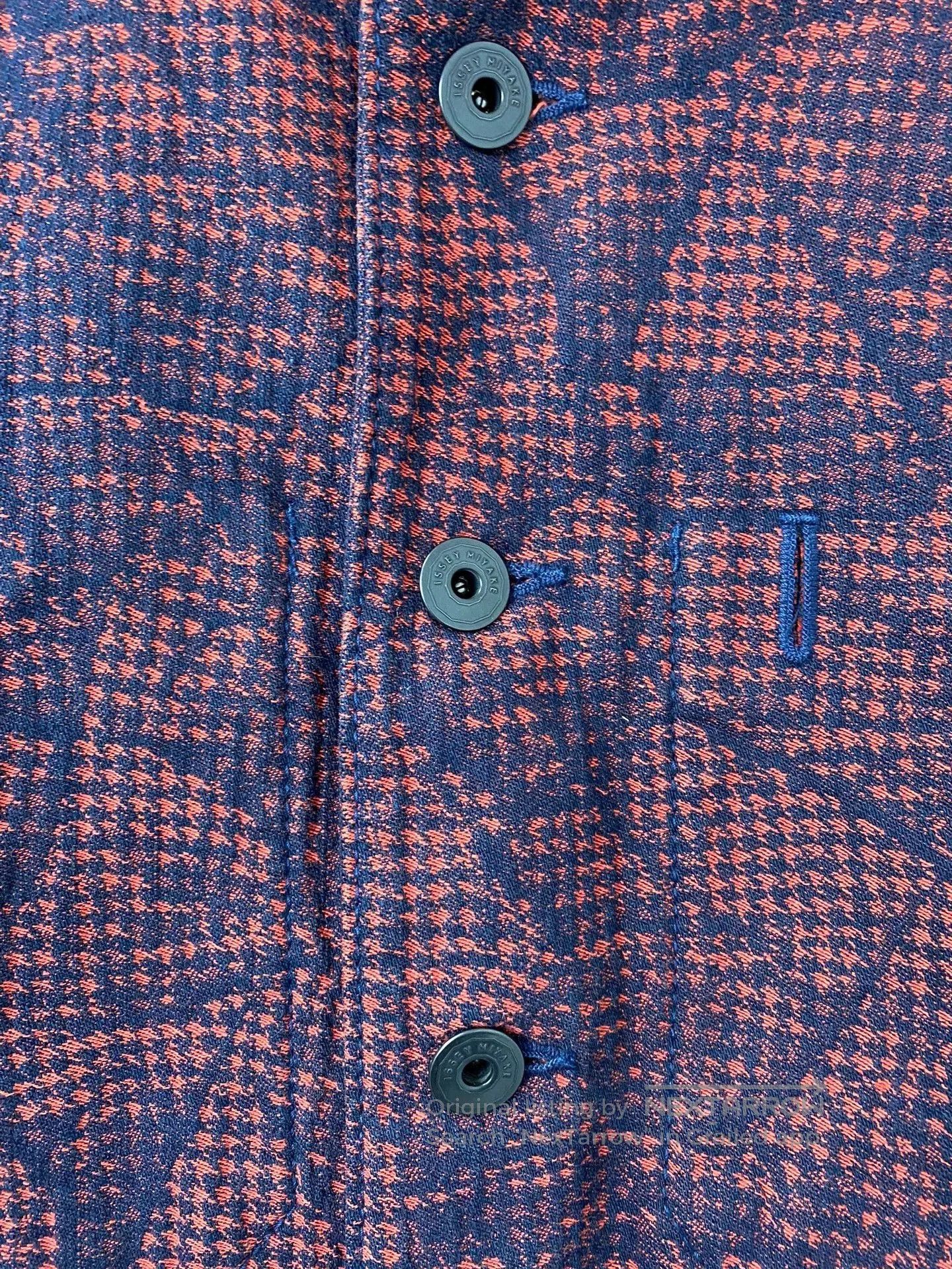 Issey Miyake issey miyake men red brown patterned jacket. Size US L / EU 52-54 / 3 - 5 Thumbnail