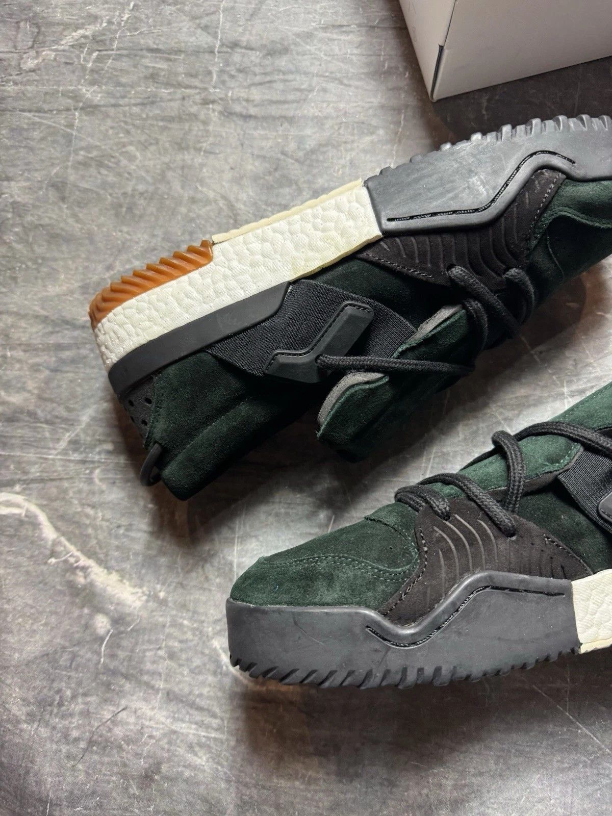 Adidas × Alexander Wang Alexander Wang Adidas Bball “Green Night” Size US 10.5 / EU 43-44 - 3 Thumbnail