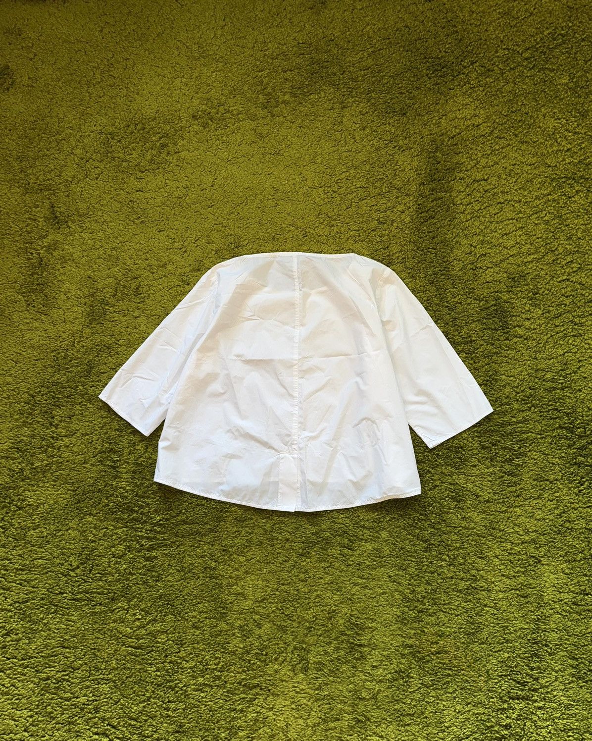 Designer × Rundholz Rundholz avant garde white poplin blouse Size M / US 6-8 / IT 42-44 - 2 Thumbnail