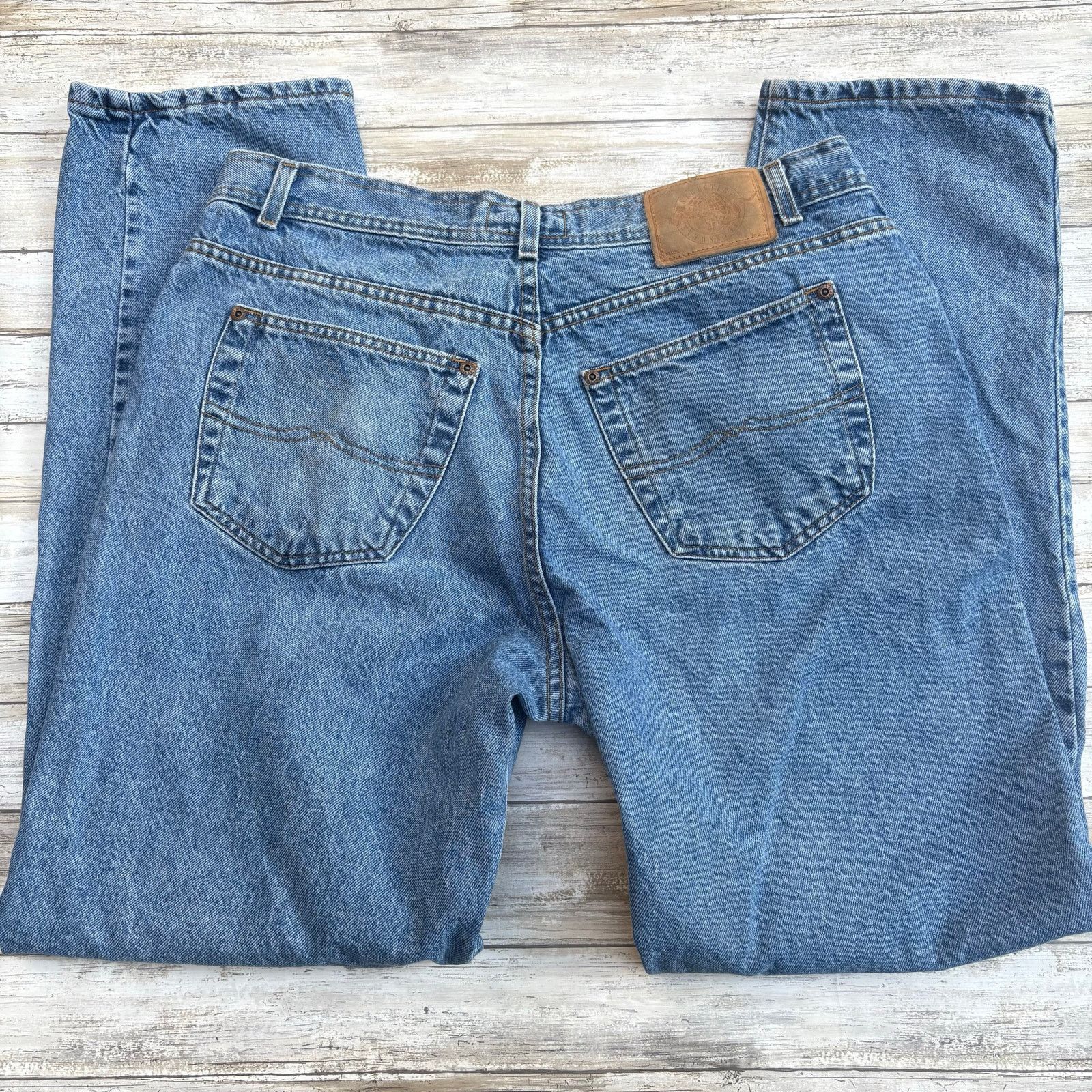 Structure VTG Structure Jeans 38L x 34 Medium Wash Blue Denim Size US 35 - 2 Thumbnail