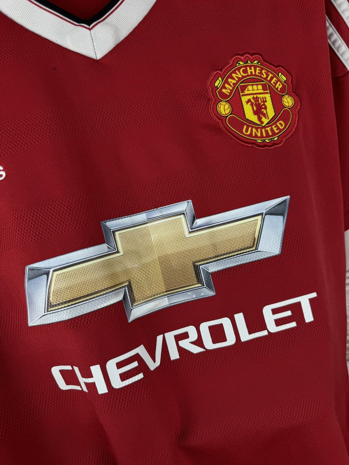 Adidas Mens Vintage Adidas Manchester United FC T-shirt jersey y2k Size US L / EU 52-54 / 3 - 7 Thumbnail