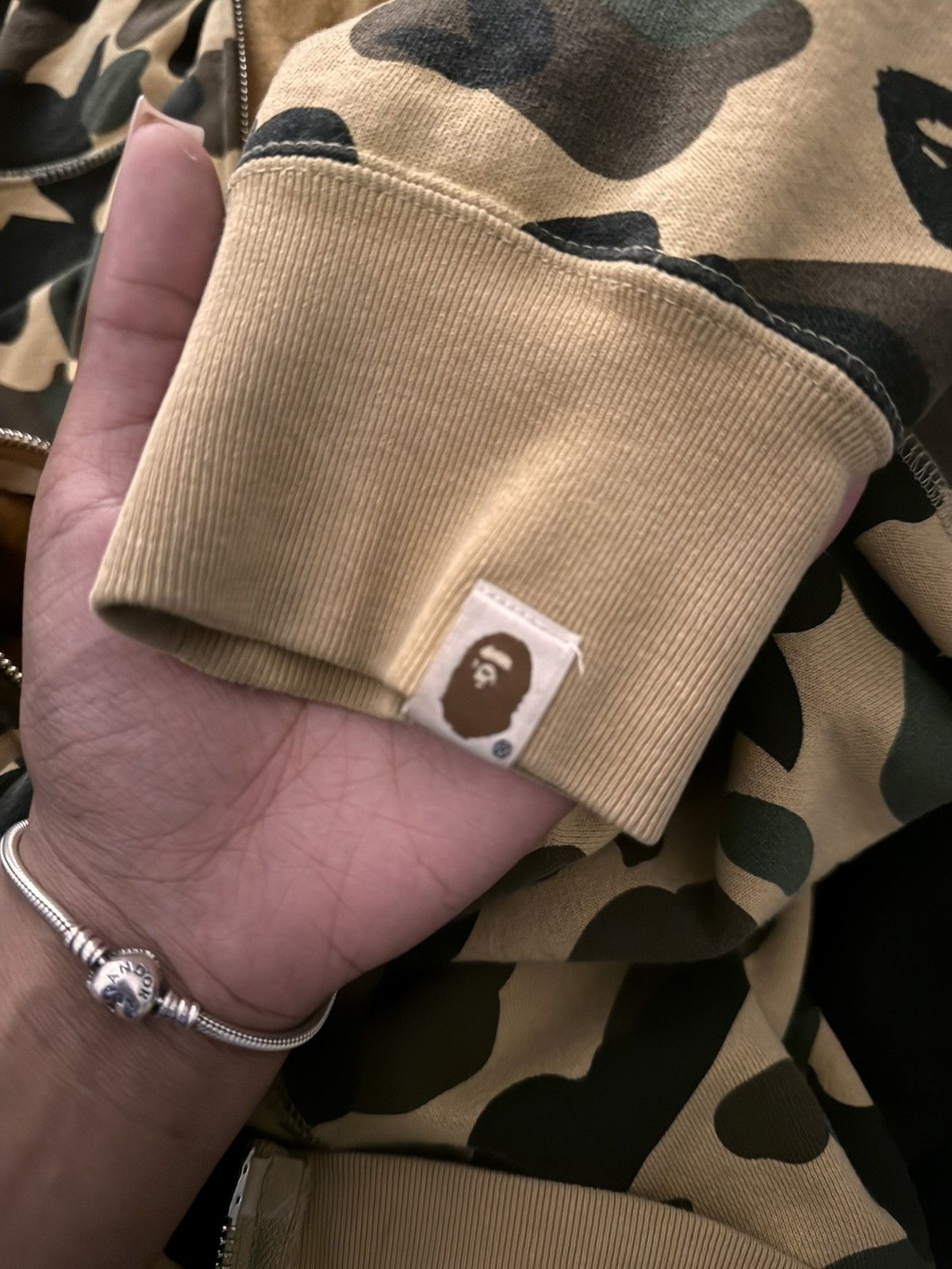Bape 1st Camo Tiger Full Zip Hoodie Size US L / EU 52-54 / 3 - 4 Thumbnail