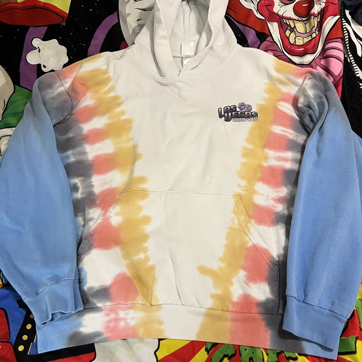 Warren Lotas WARREN LOTAS TYE DYE LAS VEGAS ROULETTE HOODIE 2XL XXL Size US XXL / EU 58 / 5 - 3 Thumbnail