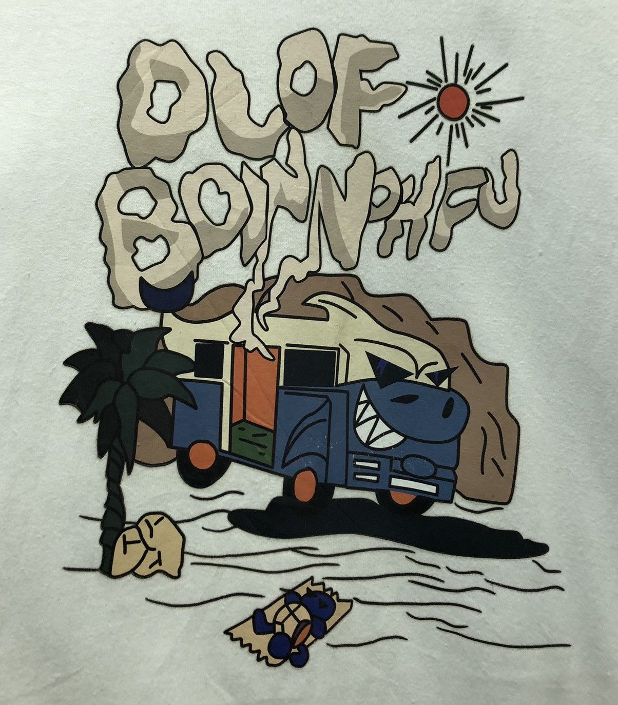Vintage Vintage Dlof Bownohfu T-Shirt Size US XL / EU 56 / 4 - 3 Thumbnail