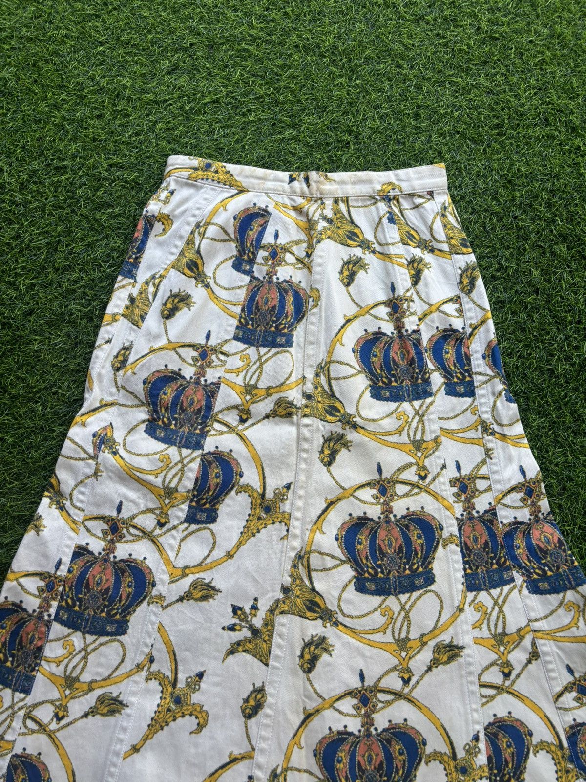 Comme des Garcons Tricot Comme des Garcons Women's Full Print Skirt Size 26" / US 2 / IT 38 - 5 Thumbnail