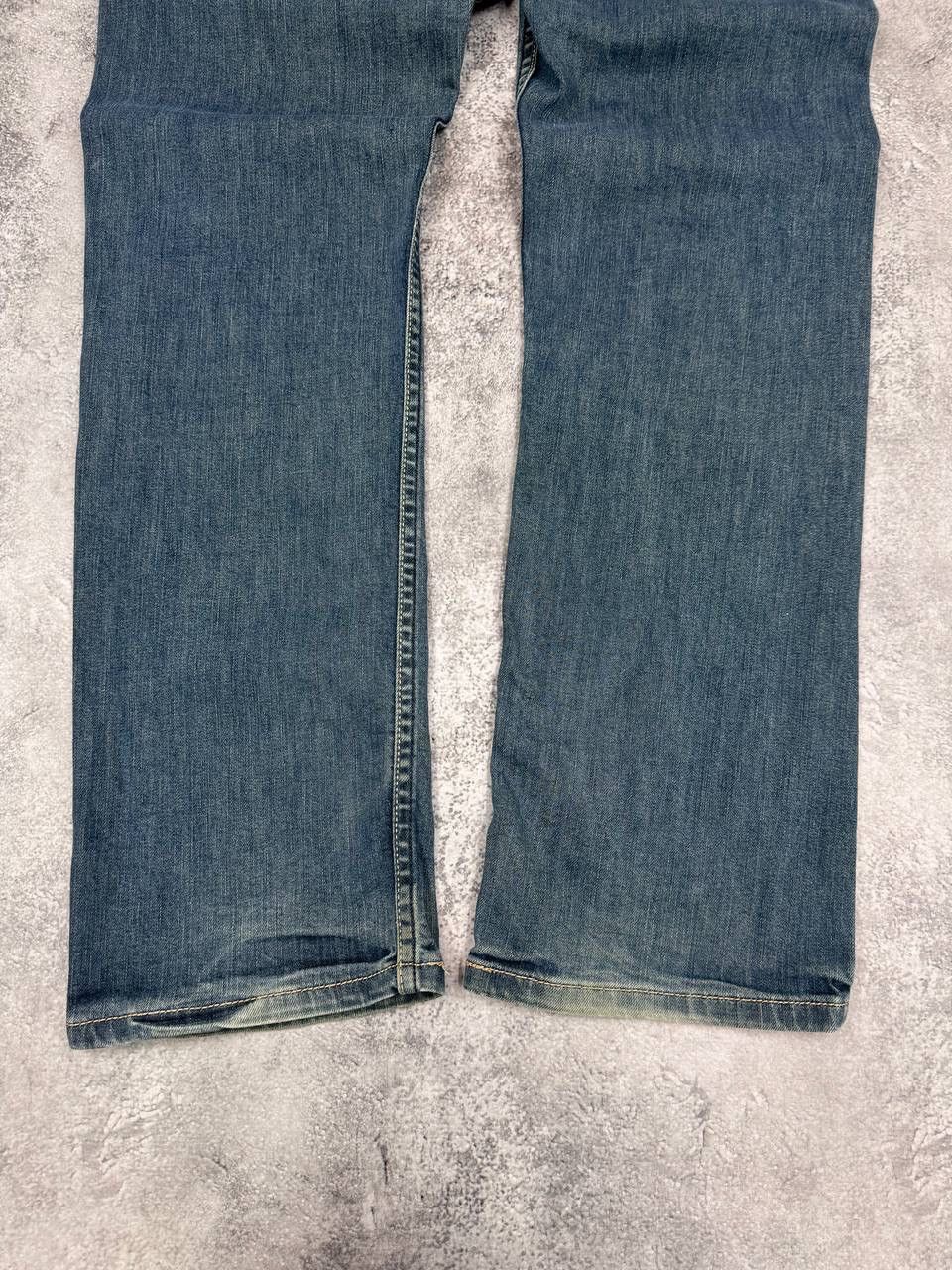 Levi's Levi's Men Blue Denim Straight Leg Jeans Size W34 Size US 34 / EU 50 - 2 Thumbnail