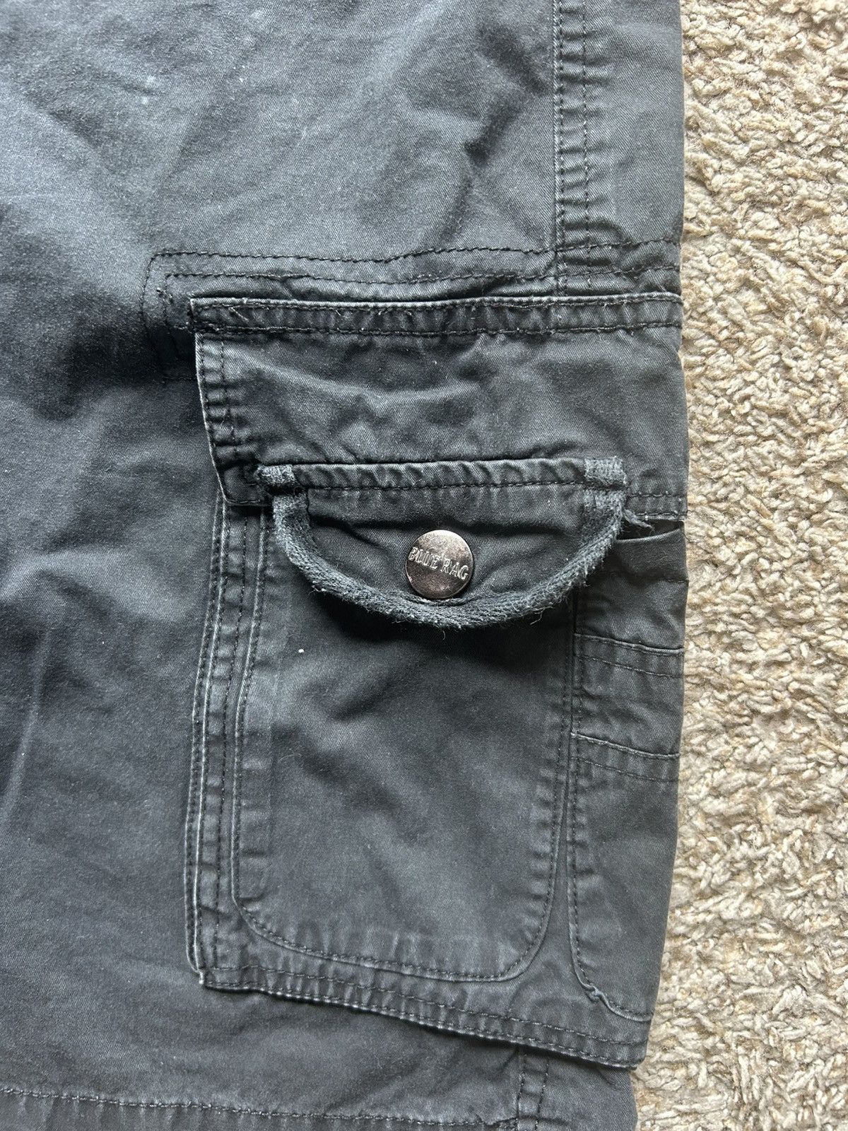 Other Thrifted black cargo shorts Size US 34 / EU 50 - 4 Thumbnail
