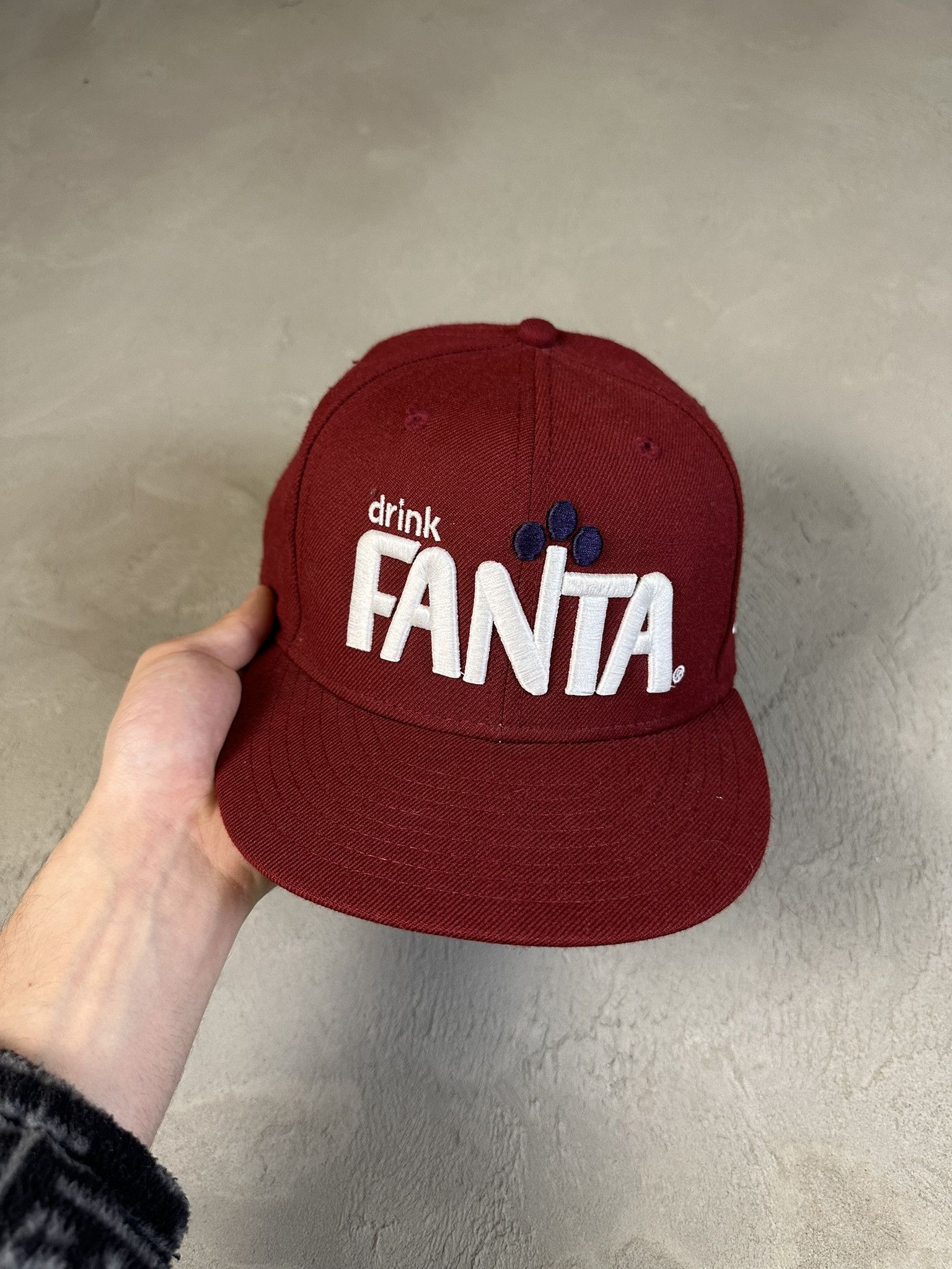 New Era Vintage New Era Wool Drink Fanta Cap Hat Size ONE SIZE - 2 Thumbnail