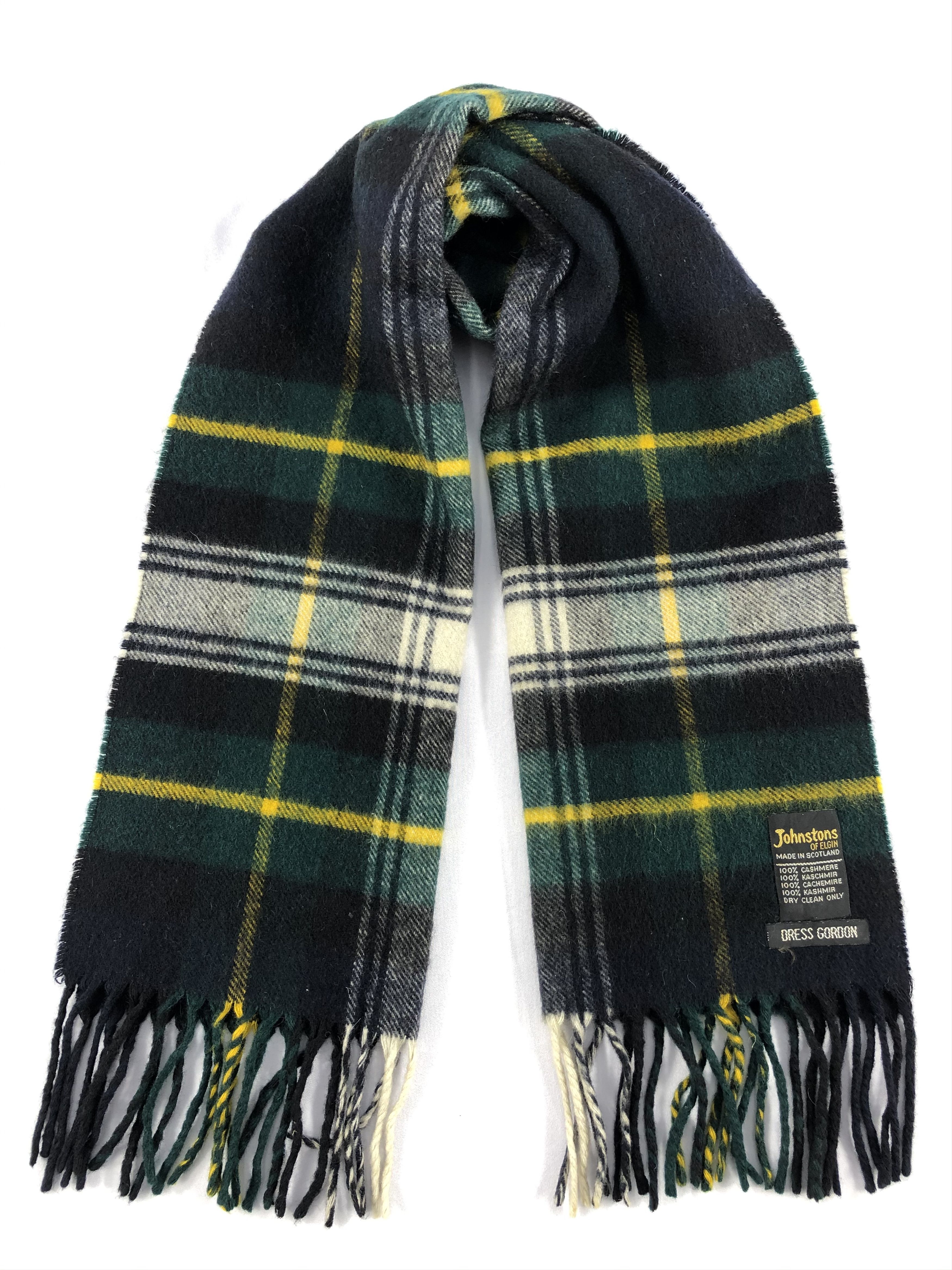 Johnstons Of Elgin Vintage Johnstons of Elgin Scarf/Muffler/Neckwear MF1675 Size ONE SIZE - 1 Thumbnail