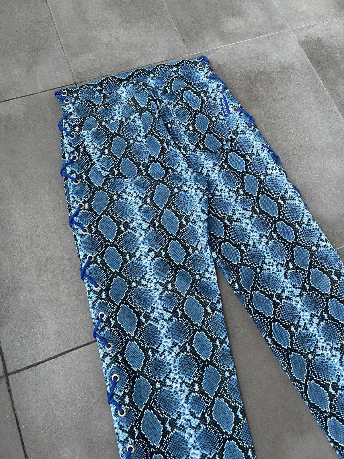 Other !DS! SS23 Nikolaj Storm Angelo Snake Skin Pattern Pants Size US 30 / EU 46 - 16 Thumbnail