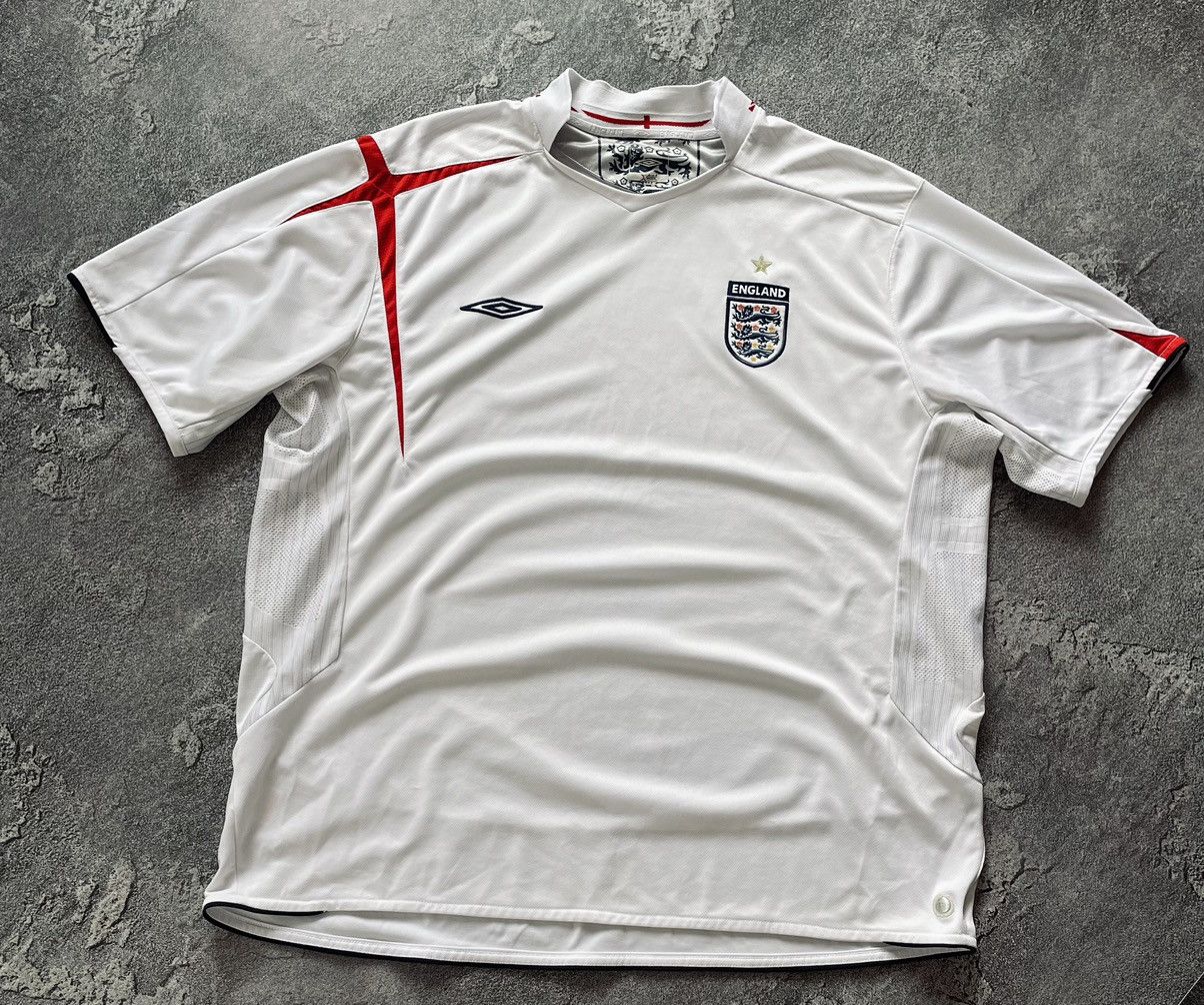 Maillot Extérieur Angleterre Vintage 2004-2006 Umbro - Taille S à XXL