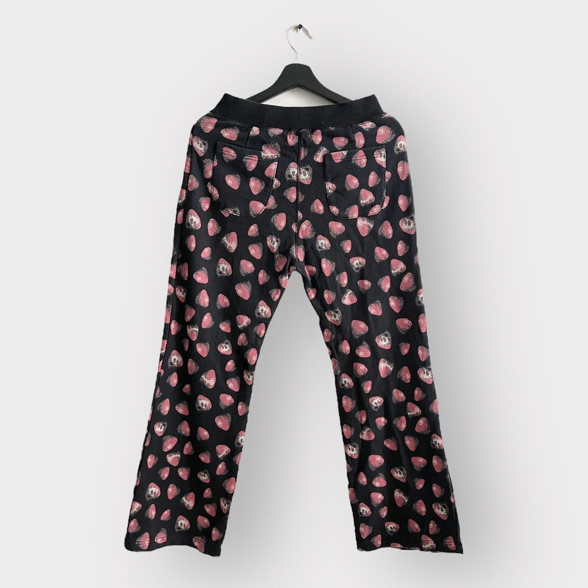 Hysteric Glamour STEAL! 2000s Hysteric Glamour Strawberry Skull Sweatpants Size US 30 / EU 46 - 2 Thumbnail