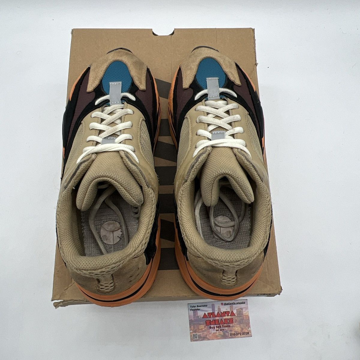 Adidas Yeezy boost 700 Enflame Amber Size US 8.5 / EU 41-42 - 7 Thumbnail