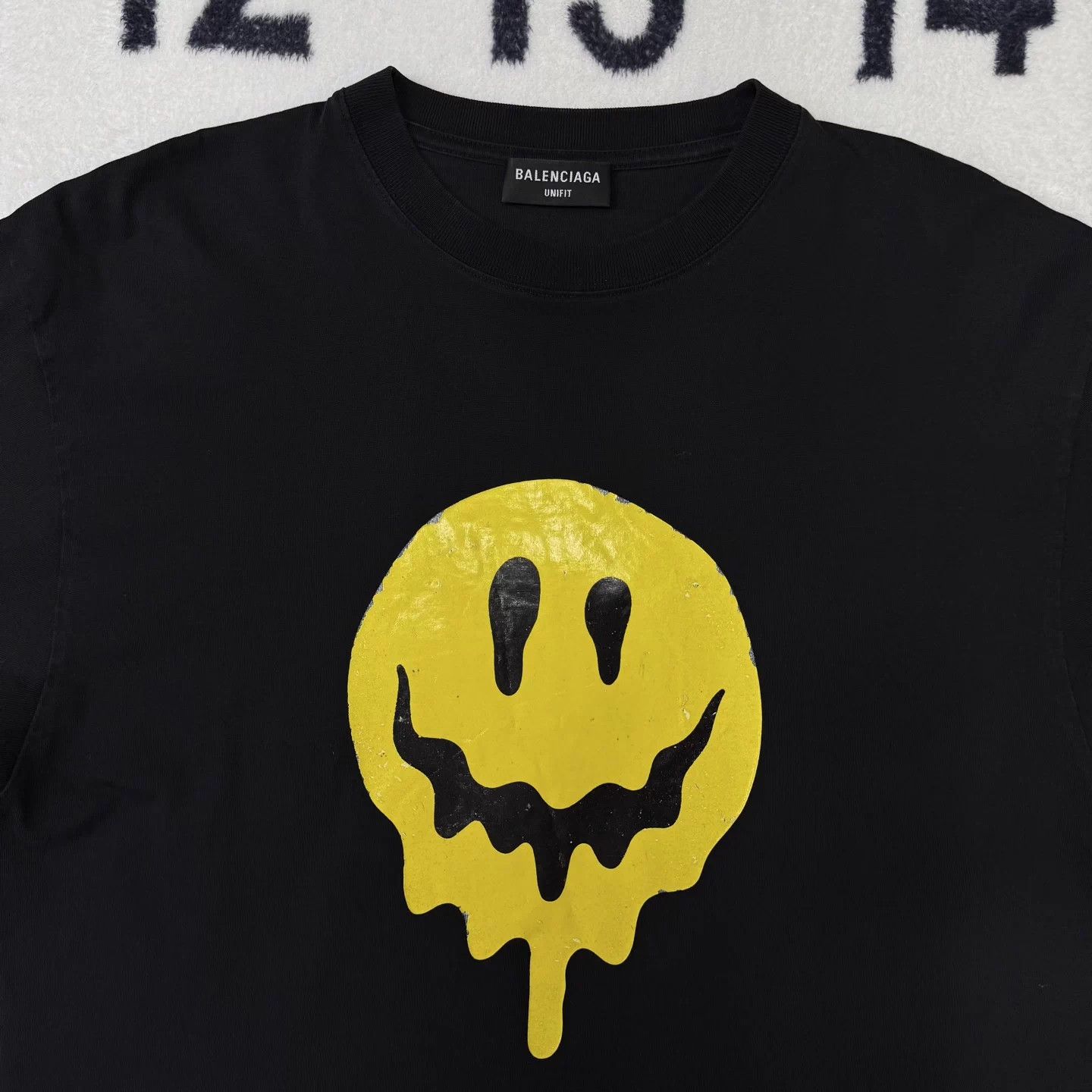 Balenciaga Balenciaga Melting Smiley Hoodie - Size XS - Worn Twice Size XS / US 0-2 / IT 36-38 - 4 Thumbnail