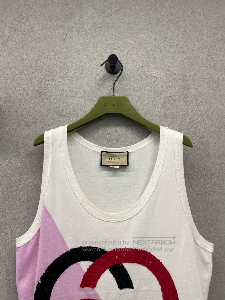 Gucci Gucci Knitted cotton vest with inlays Size XS / US 0-2 / IT 36-38 - 4 Thumbnail
