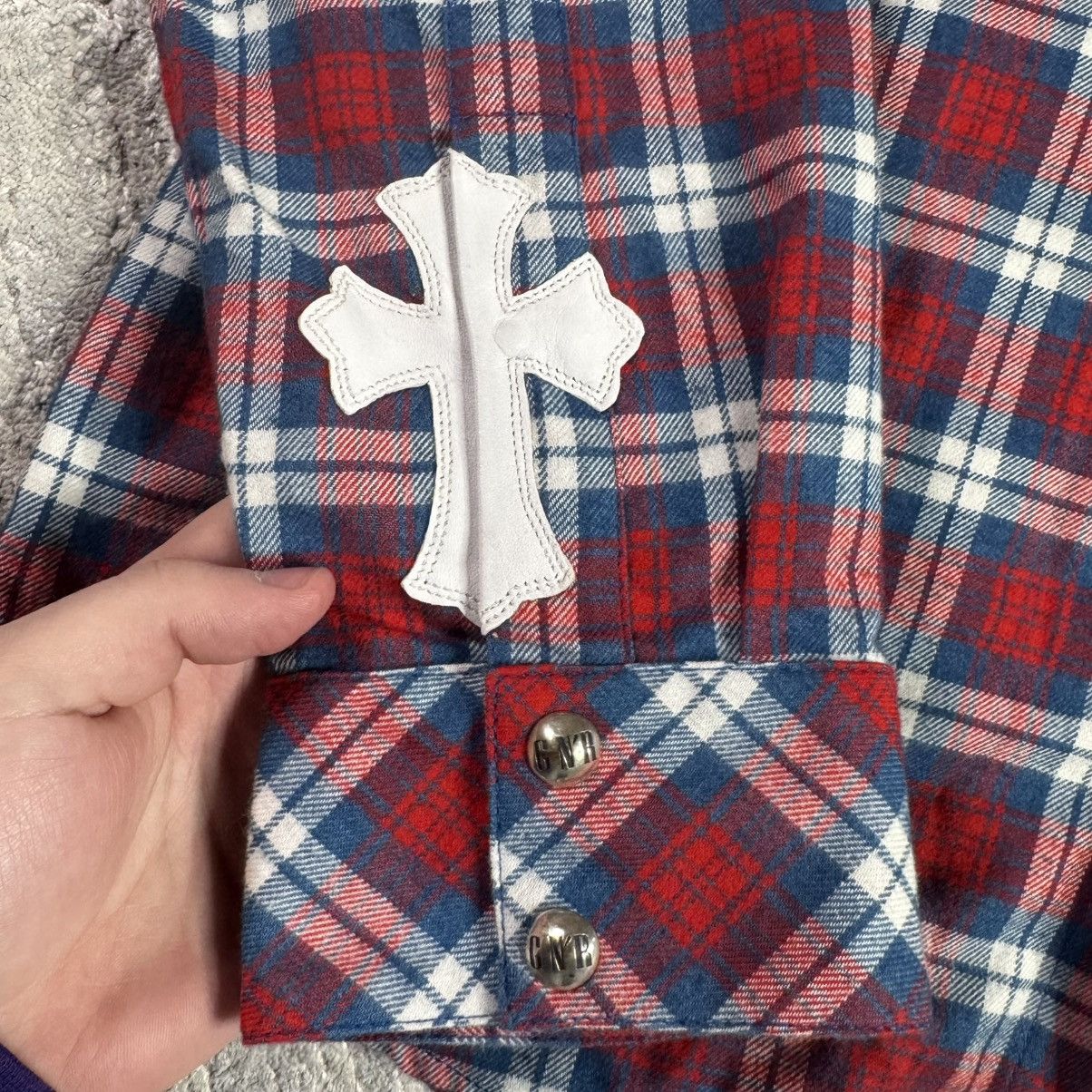 Chrome Hearts Guns n roses leather patch button up Size US L / EU 52-54 / 3 - 18 Thumbnail