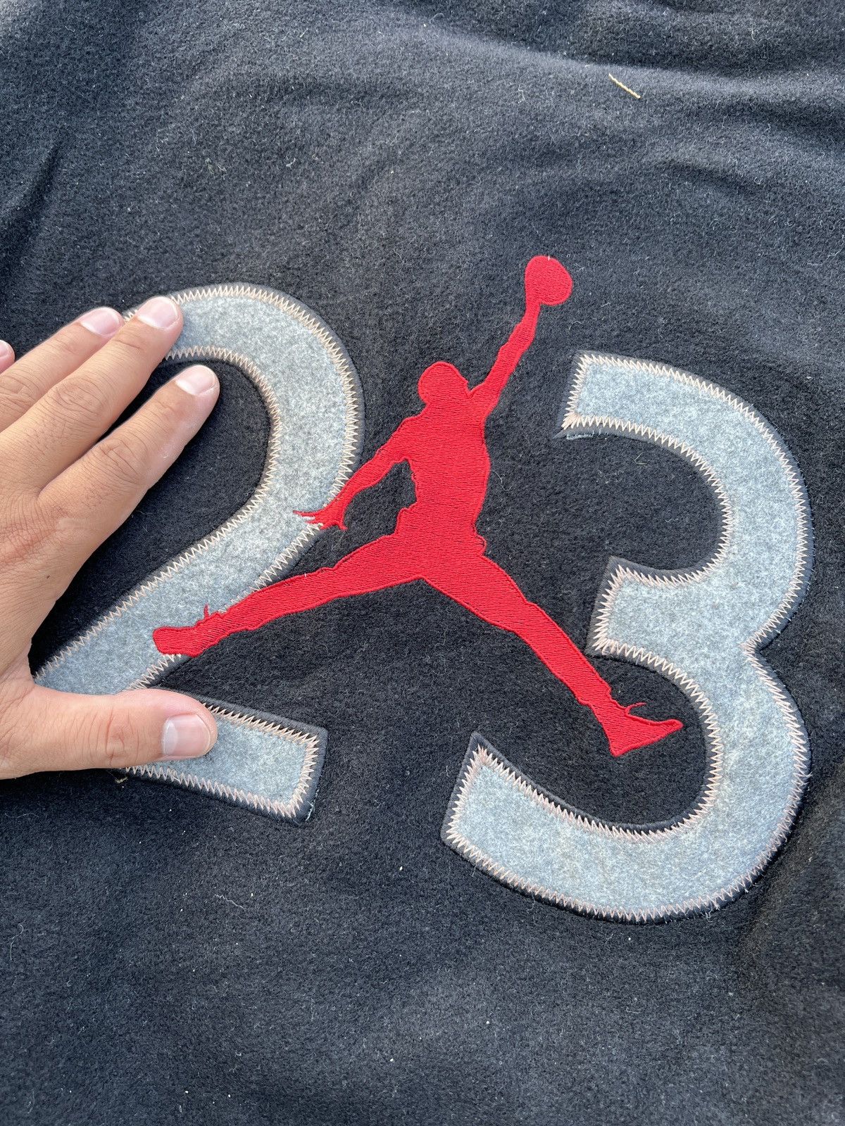 Nike × Vintage Vintage nike jordan varsity jacket Size US XL / EU 56 / 4 - 7 Thumbnail