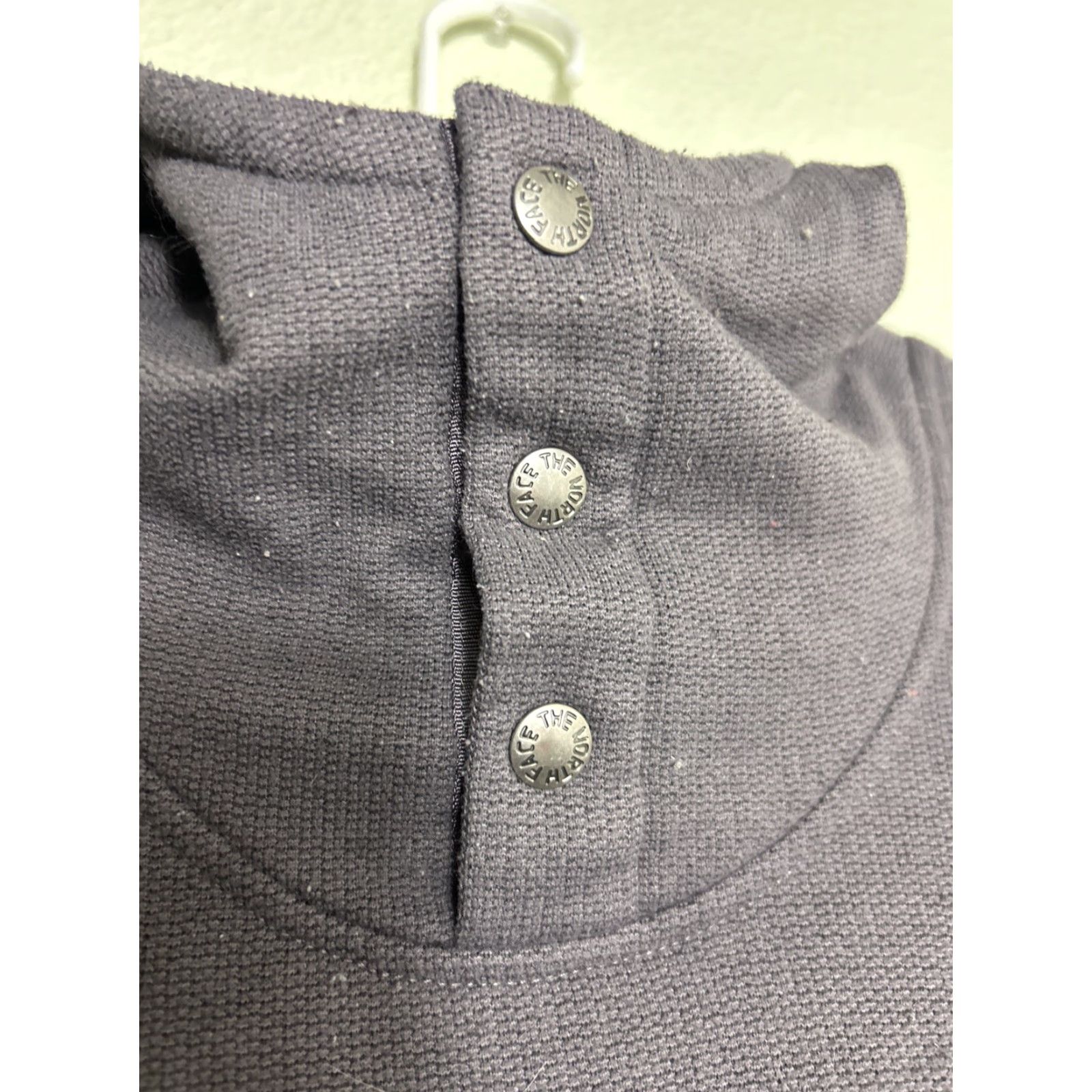 The North Face The North Face Women’s Small Fleece Pullover Hoodie Jacket Gray Snap Knit Stitch Small Gray The North Face Logo Casual Womens Jacket Size S / US 4 / IT 40 - 7 Thumbnail